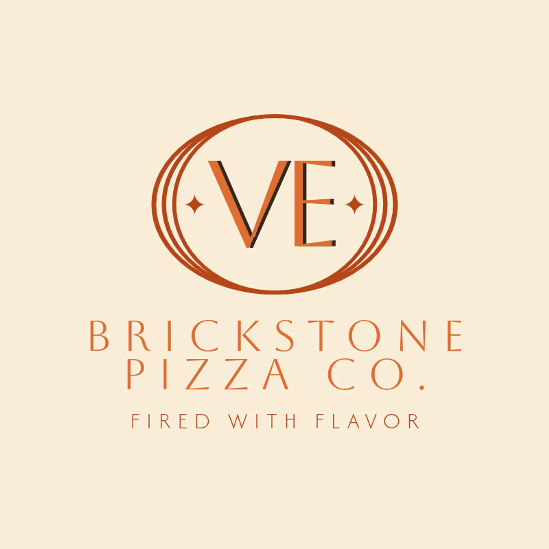 Crust & Craft Pizzeria logo for pizza restaurant