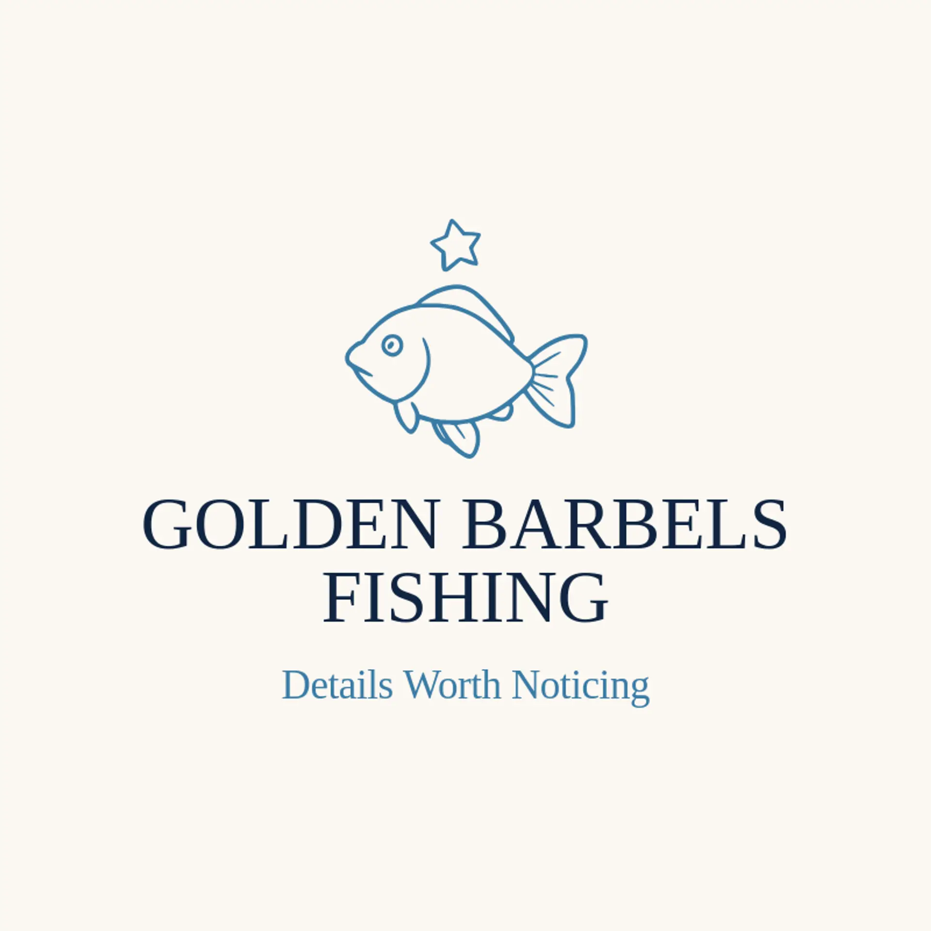 Golden Barbels Fishing logo for carp