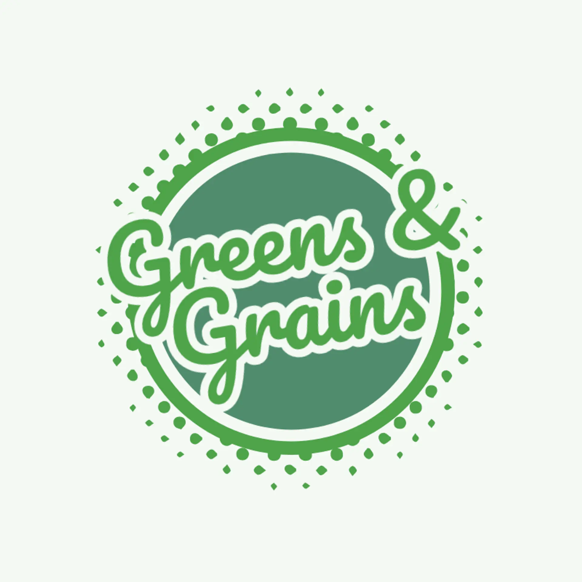 Green Vitality Kitchen logo for healthy restaurant