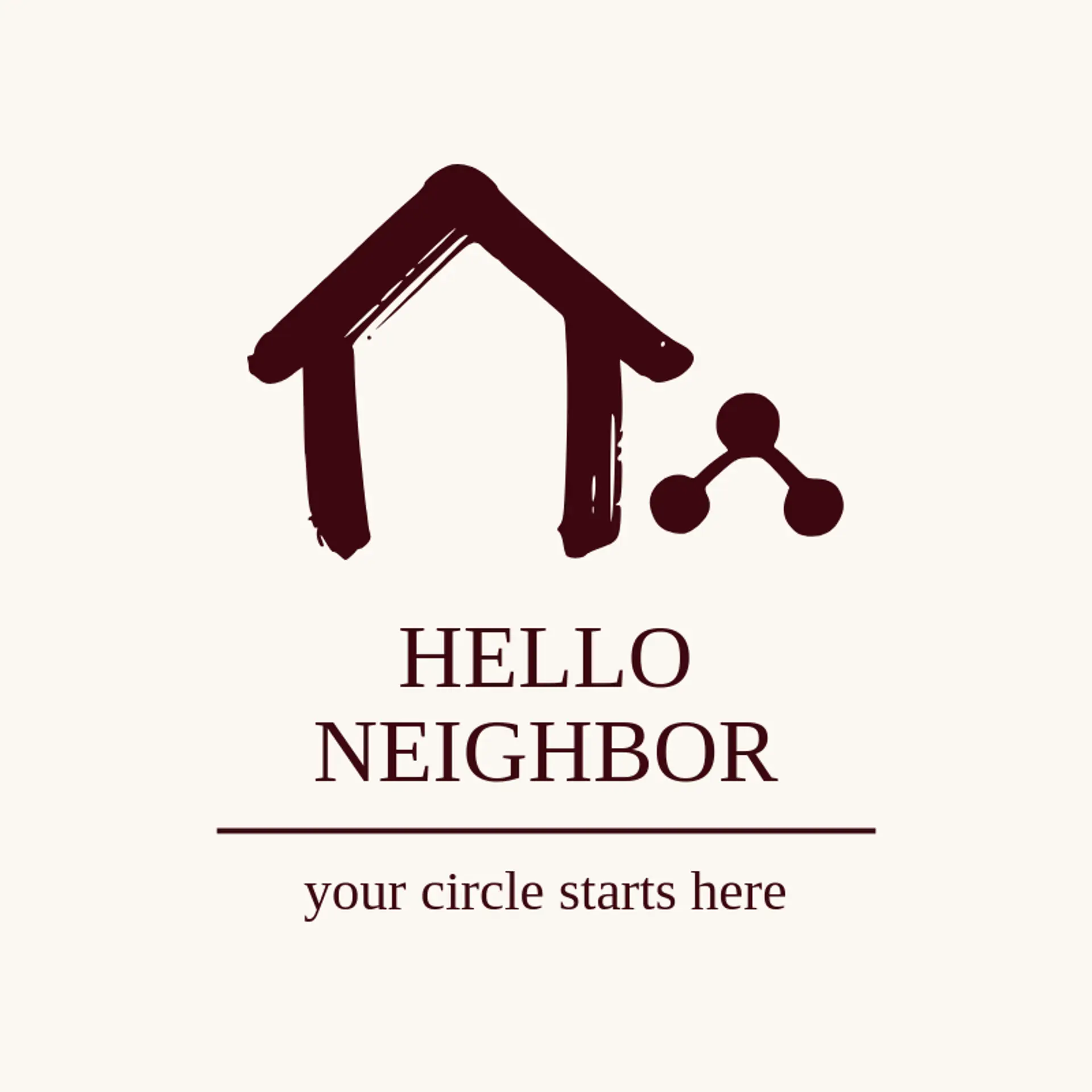 Hello Neighbor logo for social