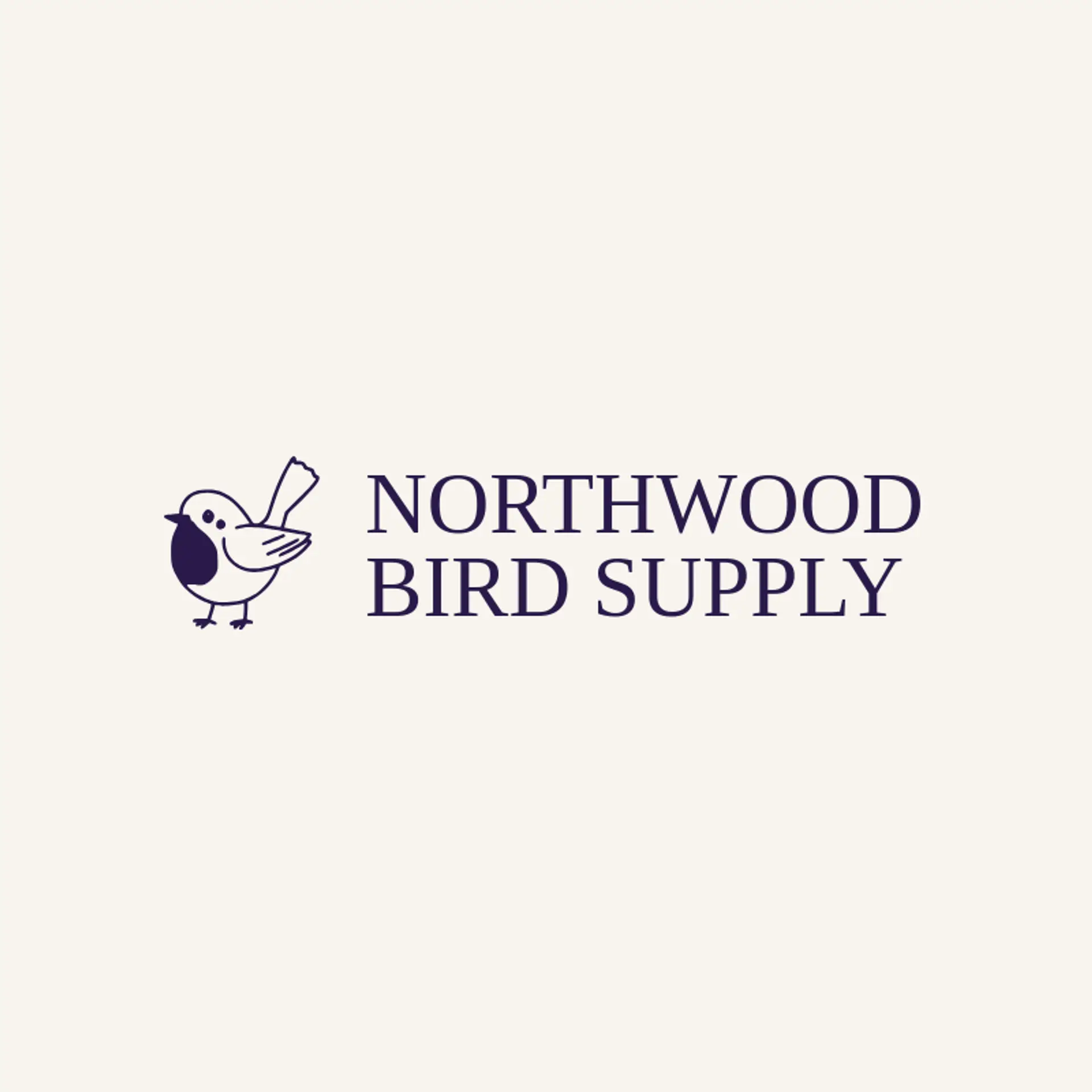 Northwood Bird Supply logo for robin