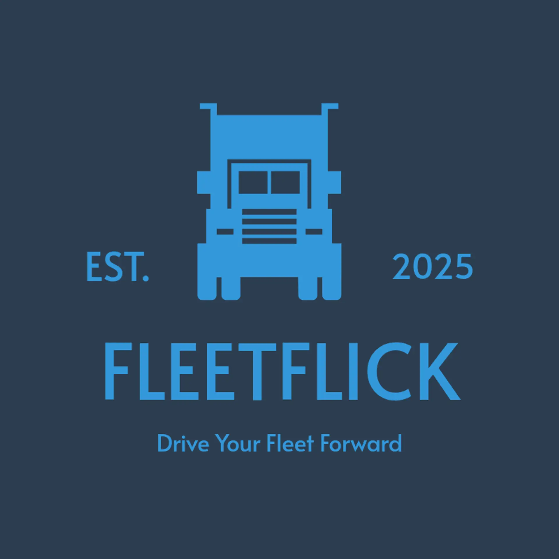 FleetFlick logo for automotive truck