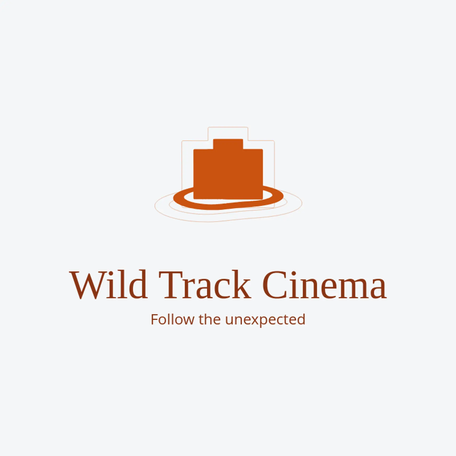 Wild Track Cinema logo for movie studio
