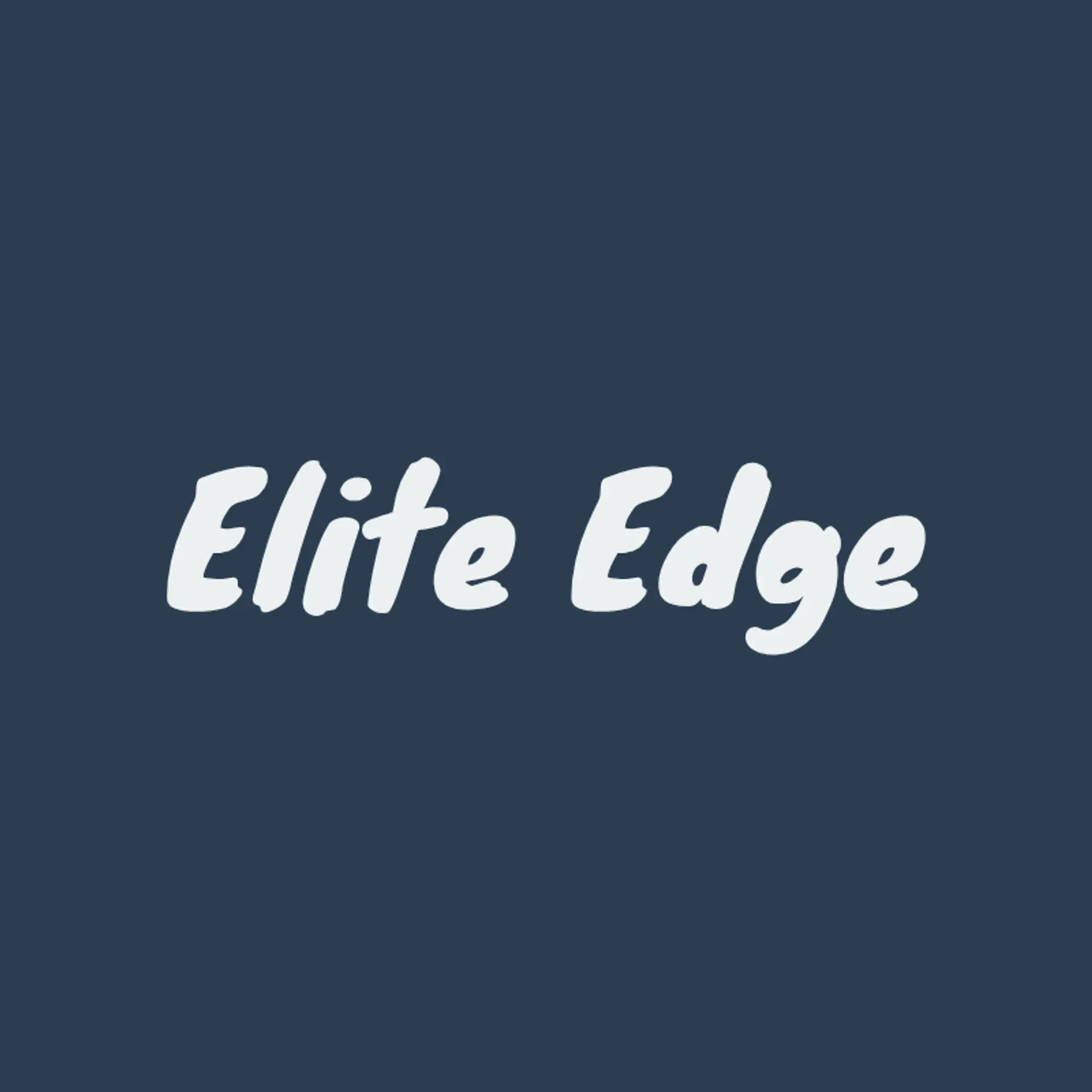 Elite Edge logo for fashion store