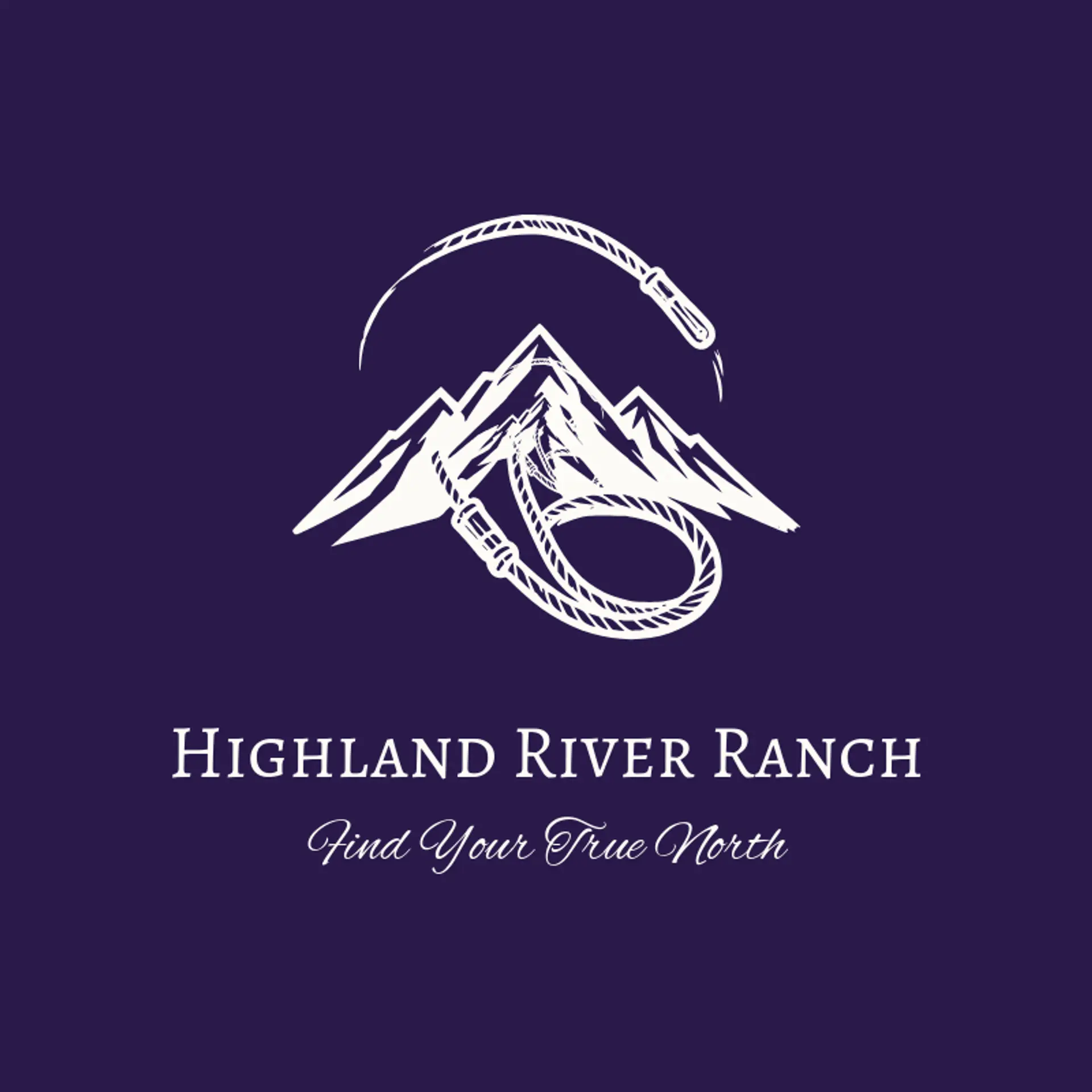 Highland River Ranch logo for ranch