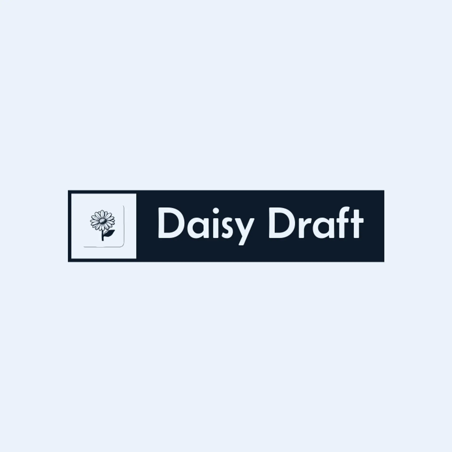 Daisy Draft logo for flower