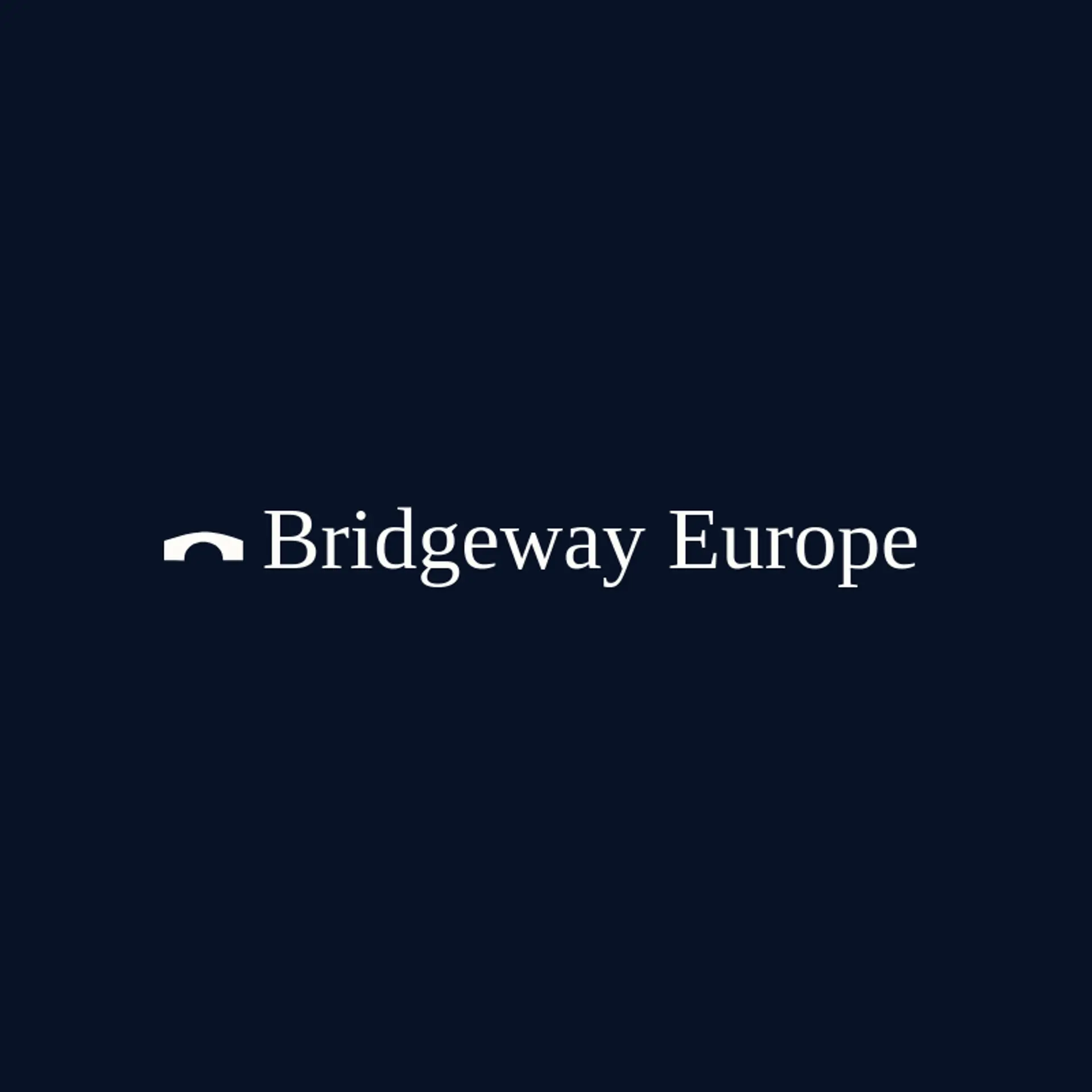 Bridgeway Europe logo for europe