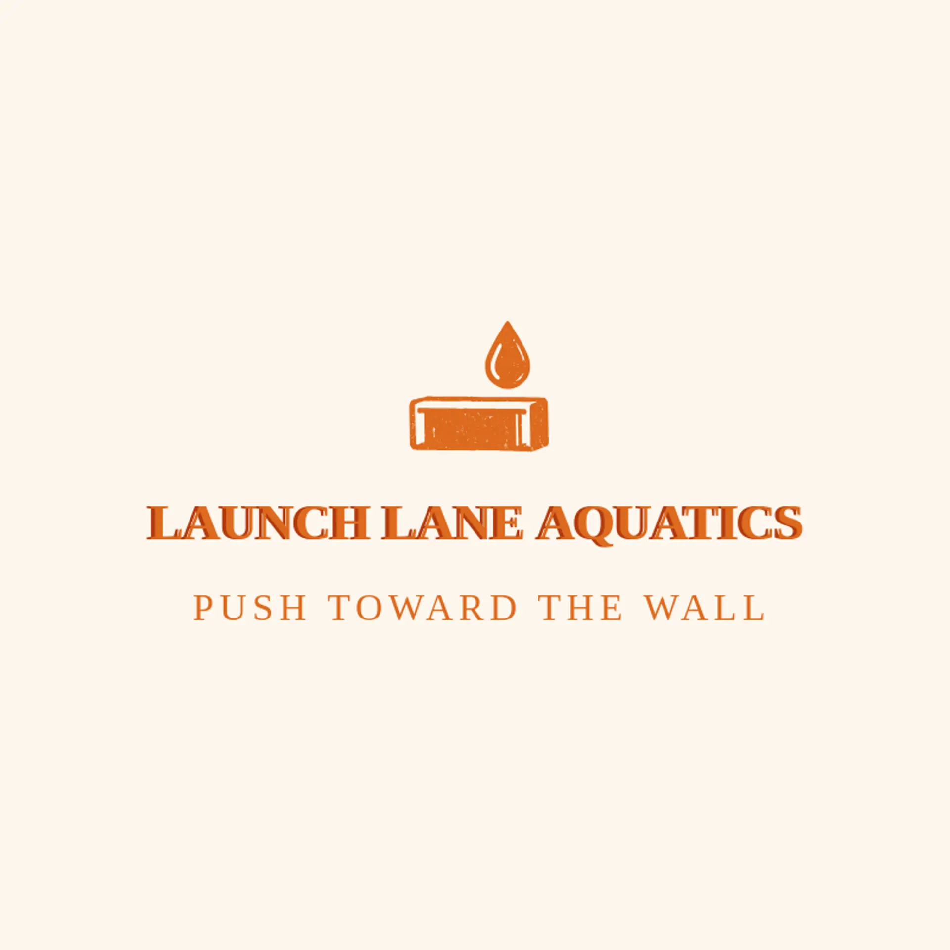 Launch Lane Aquatics logo for swimming