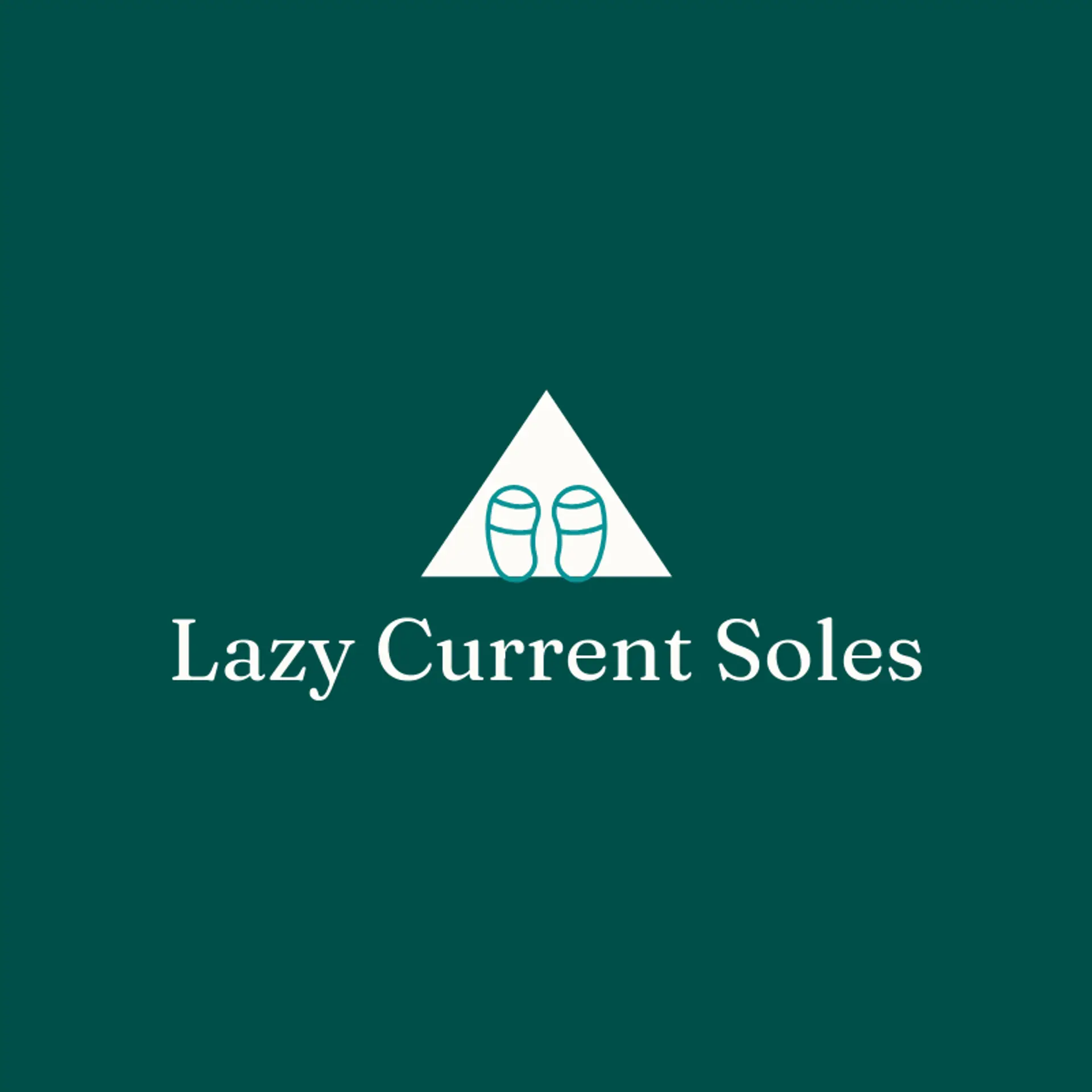 Lazy Current Soles logo for sandals