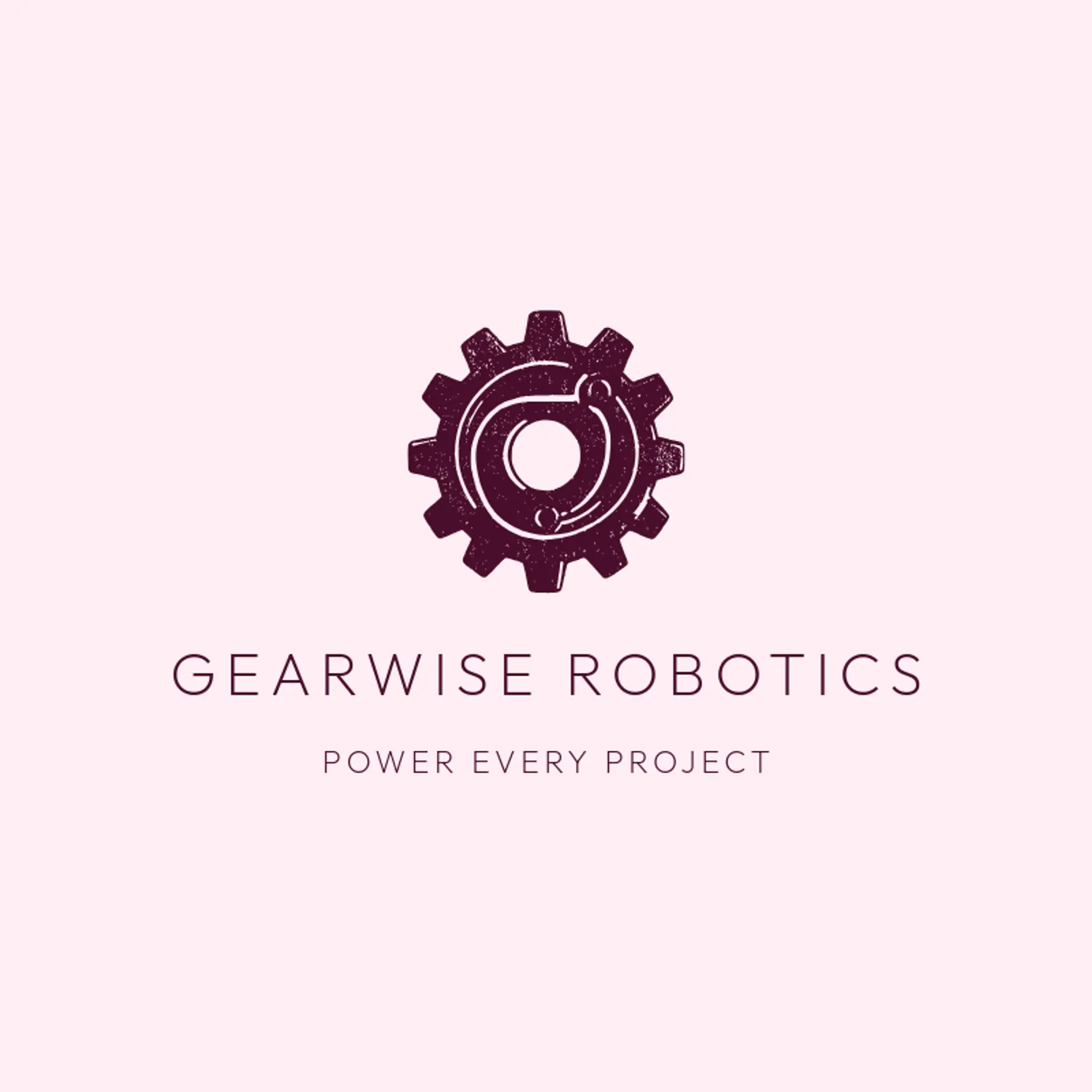 Gearwise Robotics logo for robot