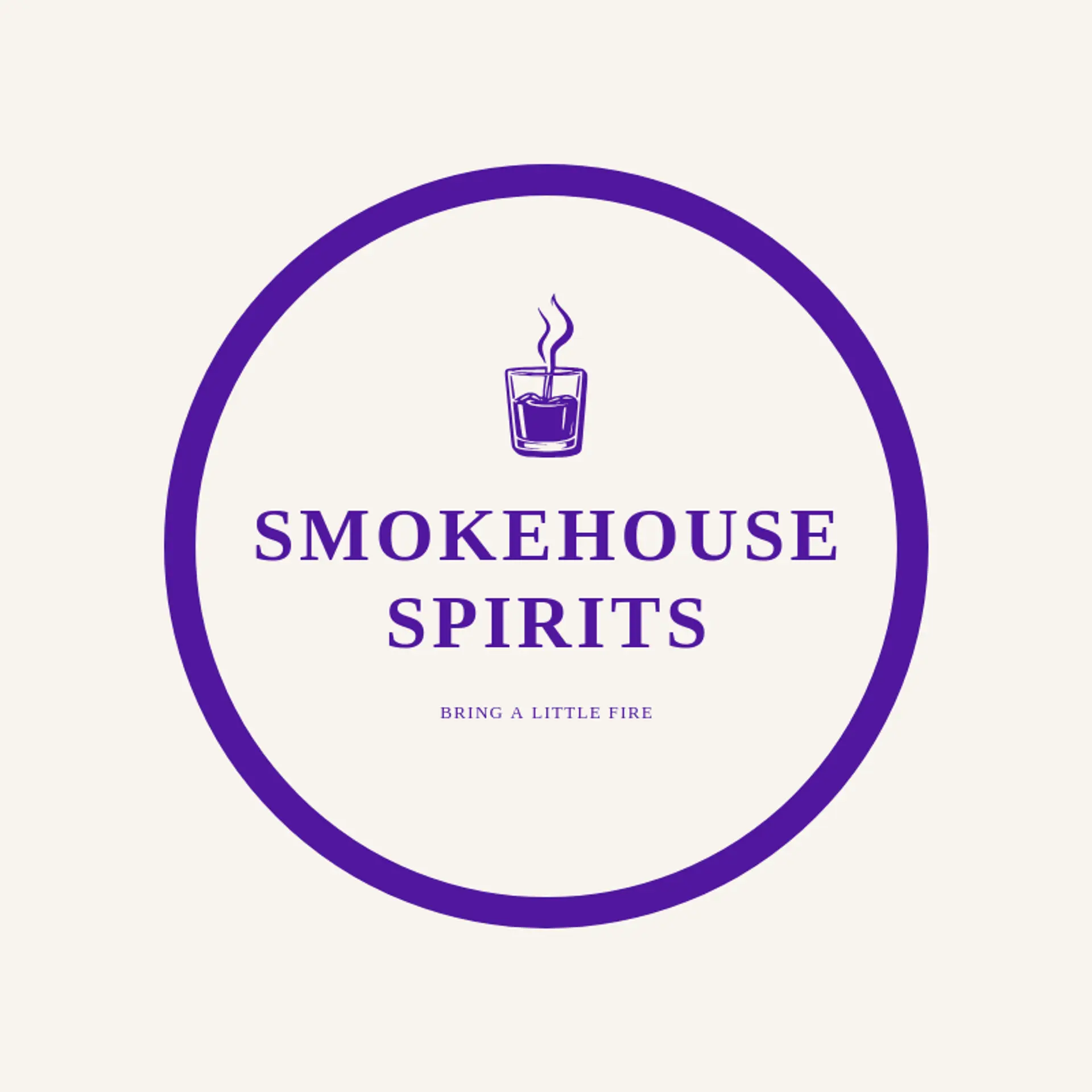 Smokehouse Spirits logo for whiskey