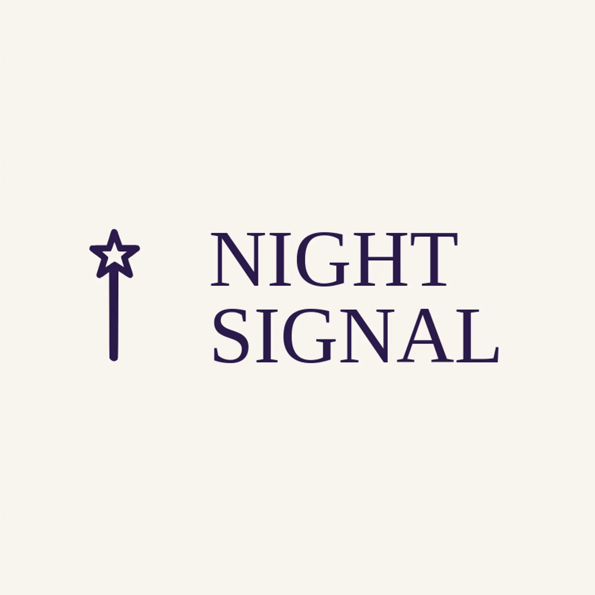 Night Signal logo for rave