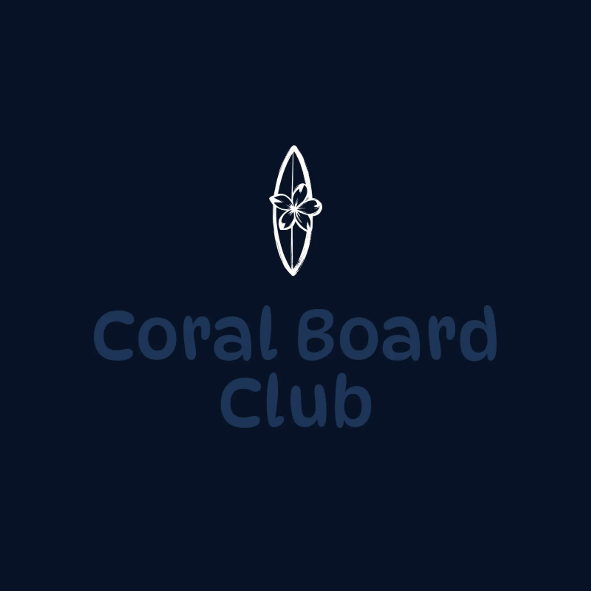 Coral Board Club logo for hawaii