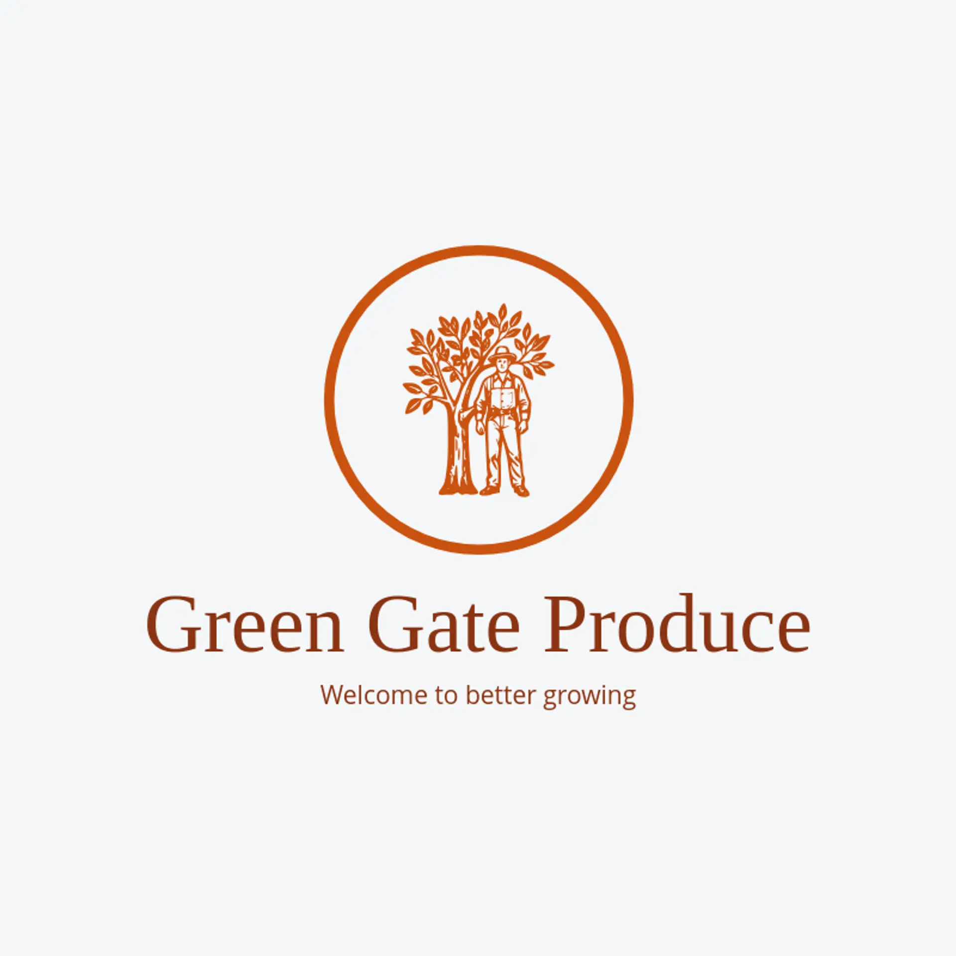 Green Gate Produce logo for farmer
