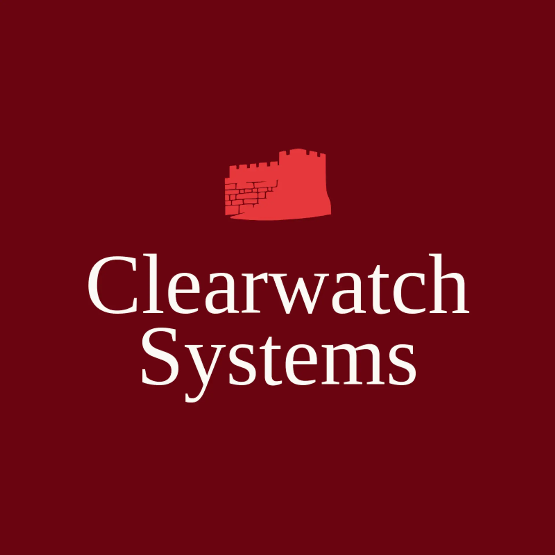 Clearwatch Systems logo for fortress