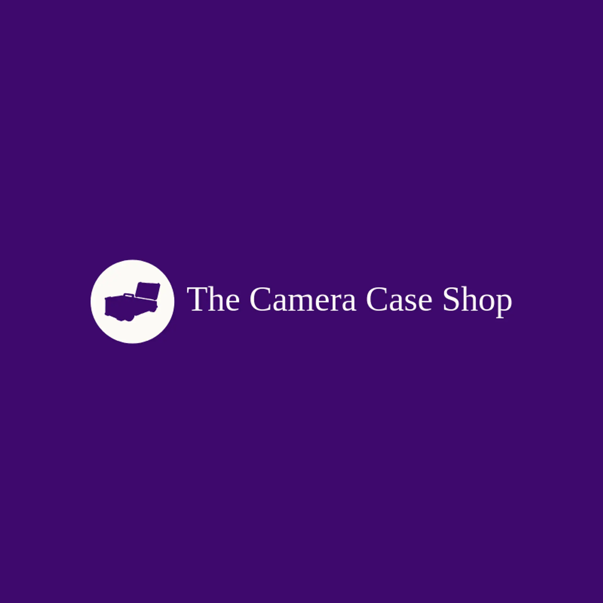 The Camera Case Shop logo for case