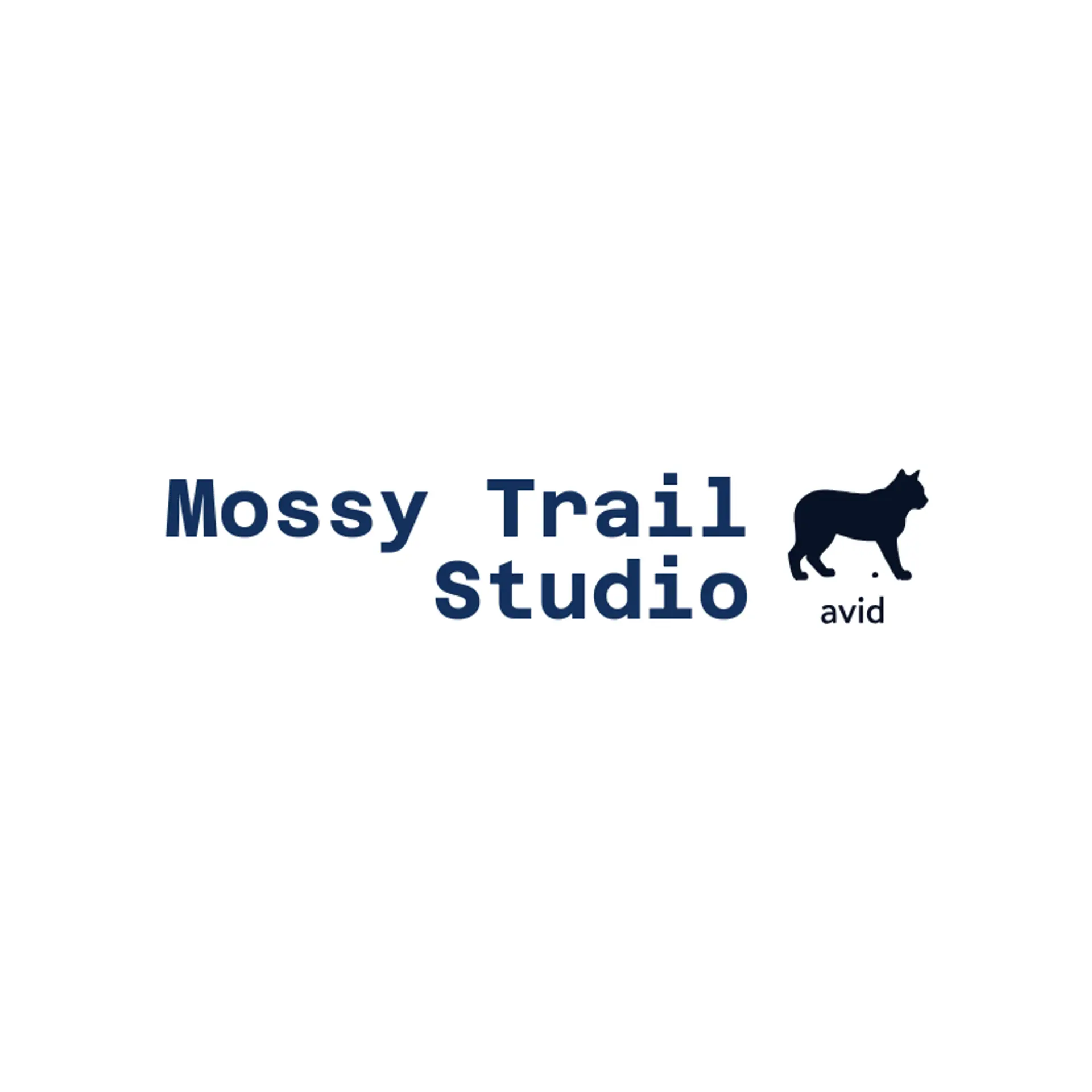 Mossy Trail Studio logo for lynx