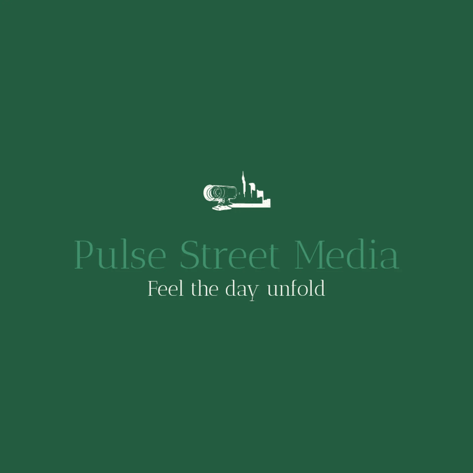 Pulse Street Media logo for news channel