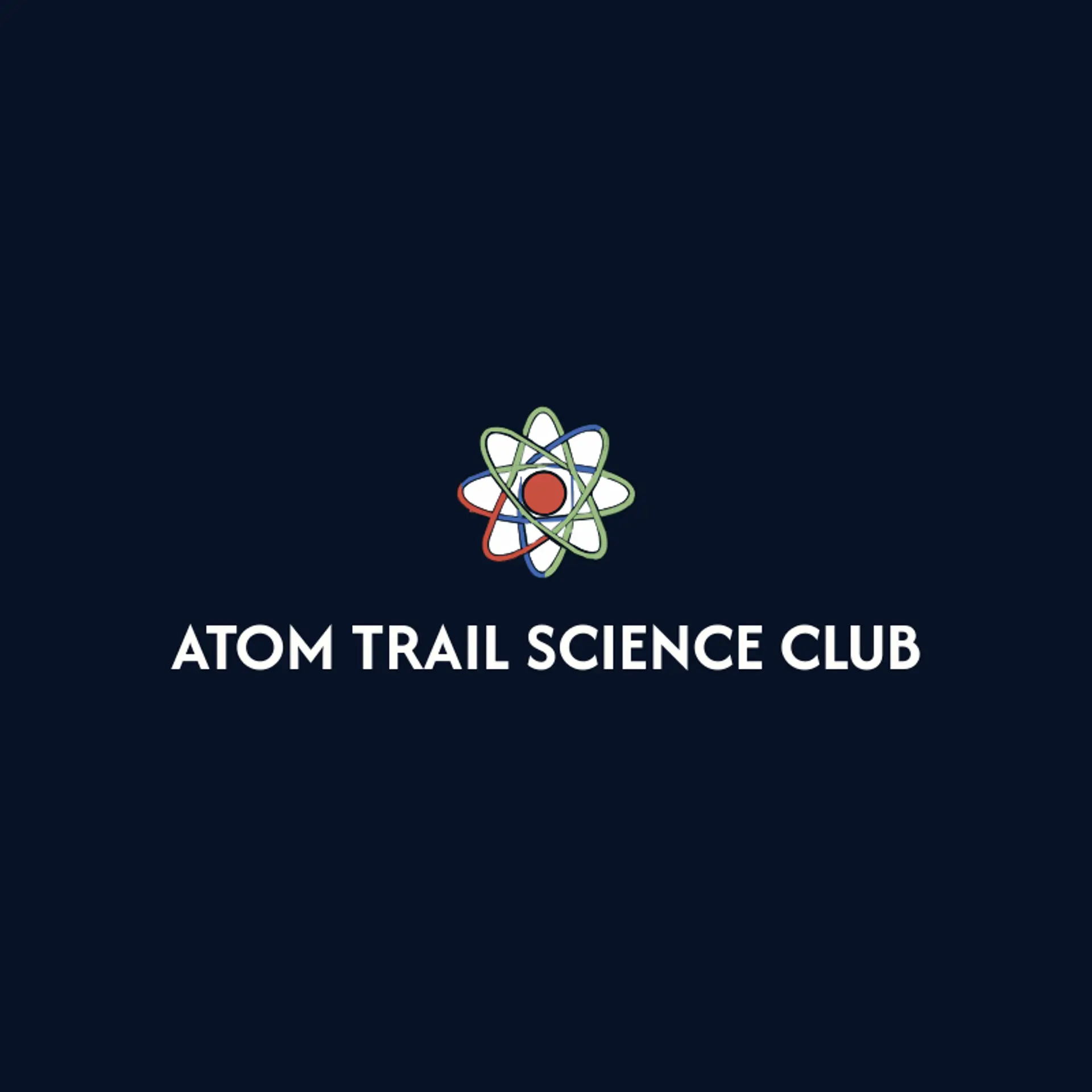 Atom Trail Science Club logo for atom