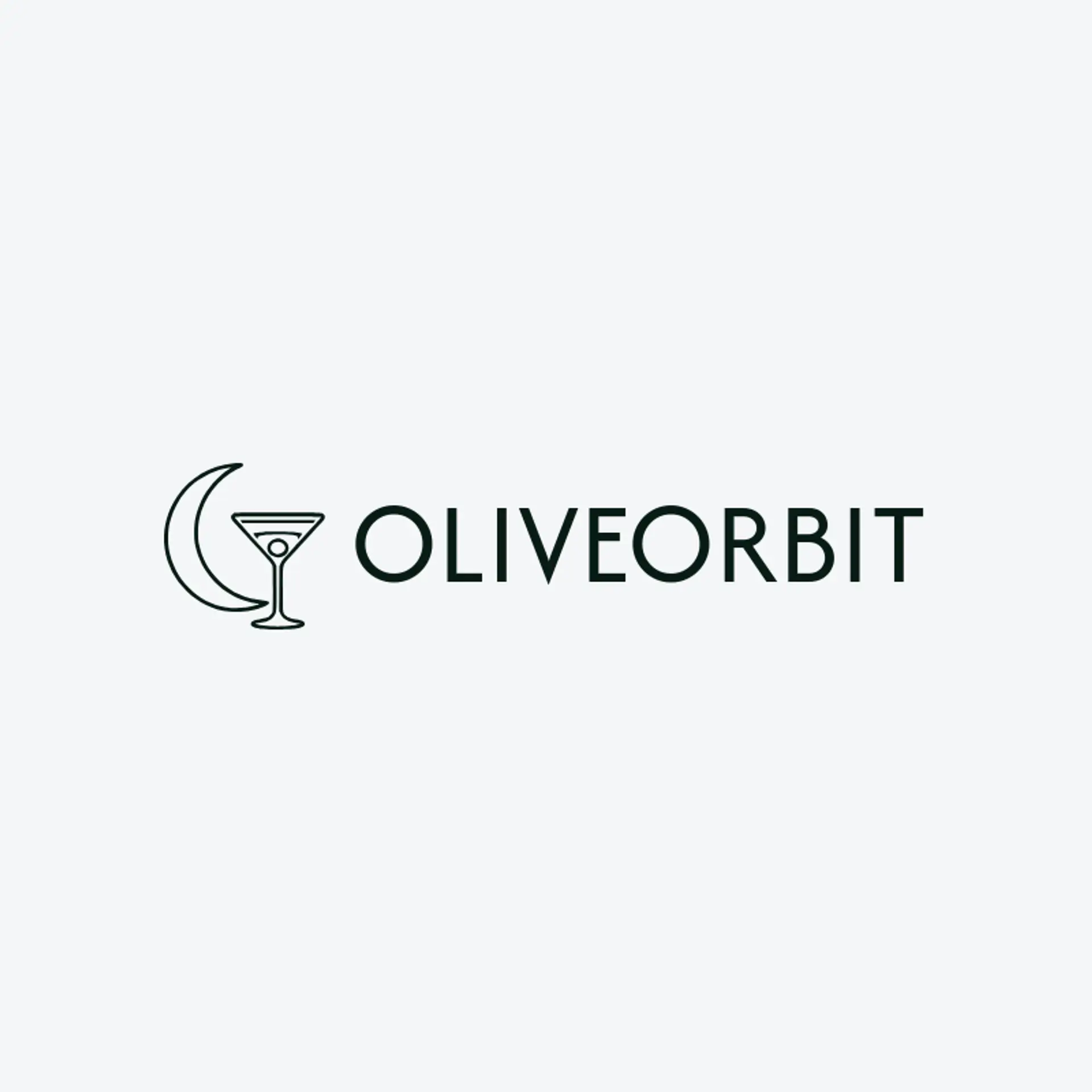 Olive Orbit logo for martini