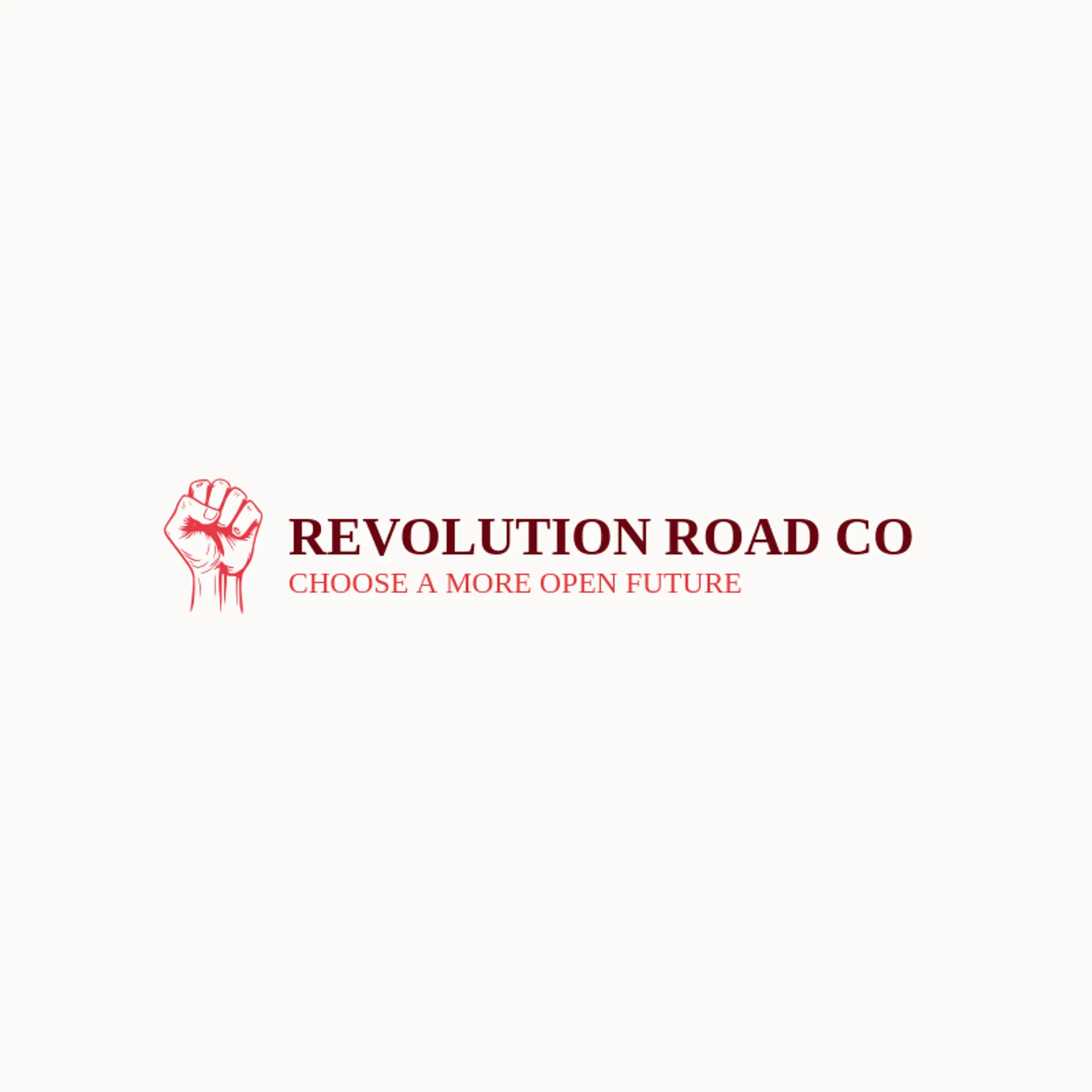 Revolution Road Co logo for revolution