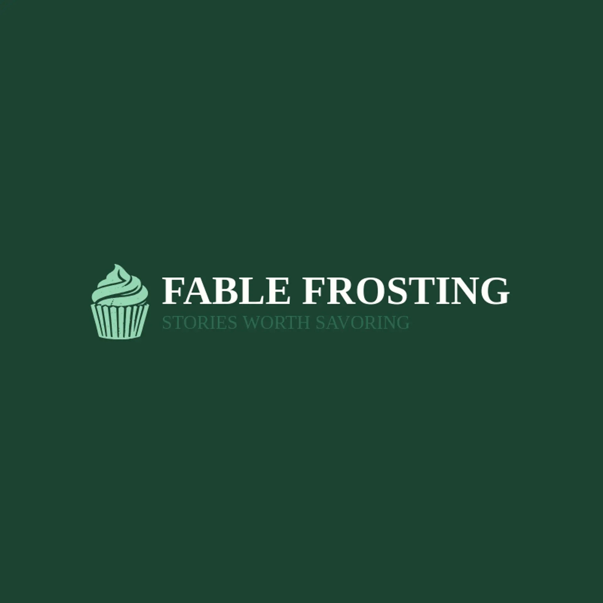 Fable Frosting logo for sweets