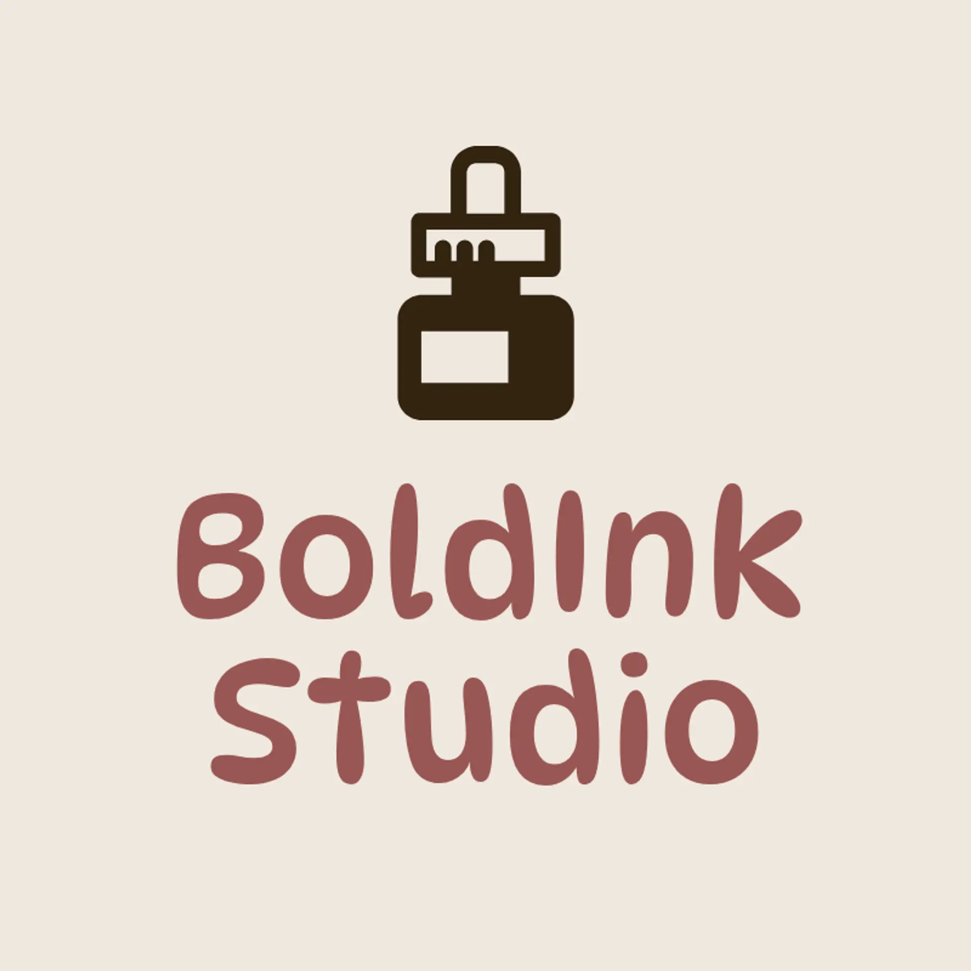 Inkspire Studio logo for tattoo studio