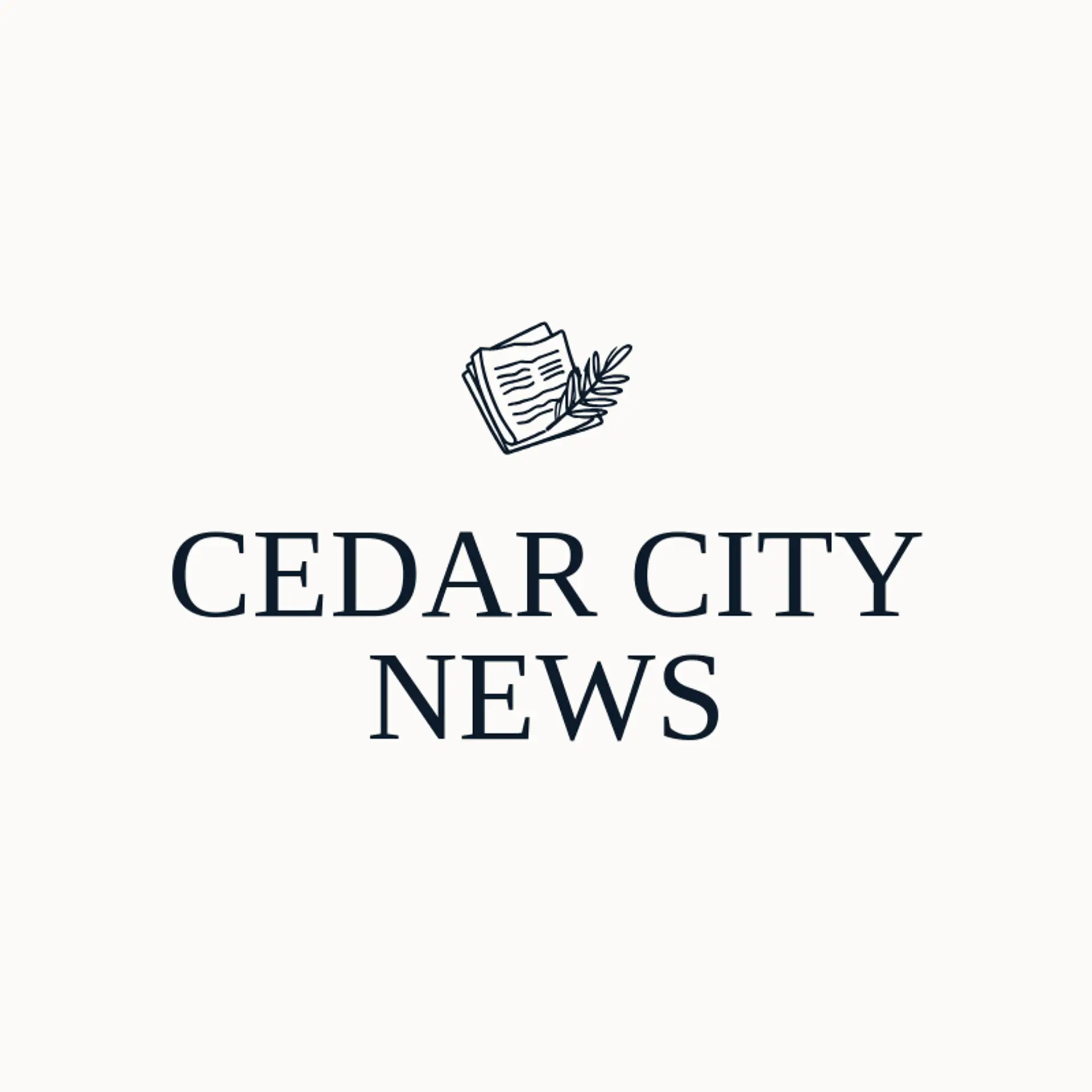 Cedar City News logo for press