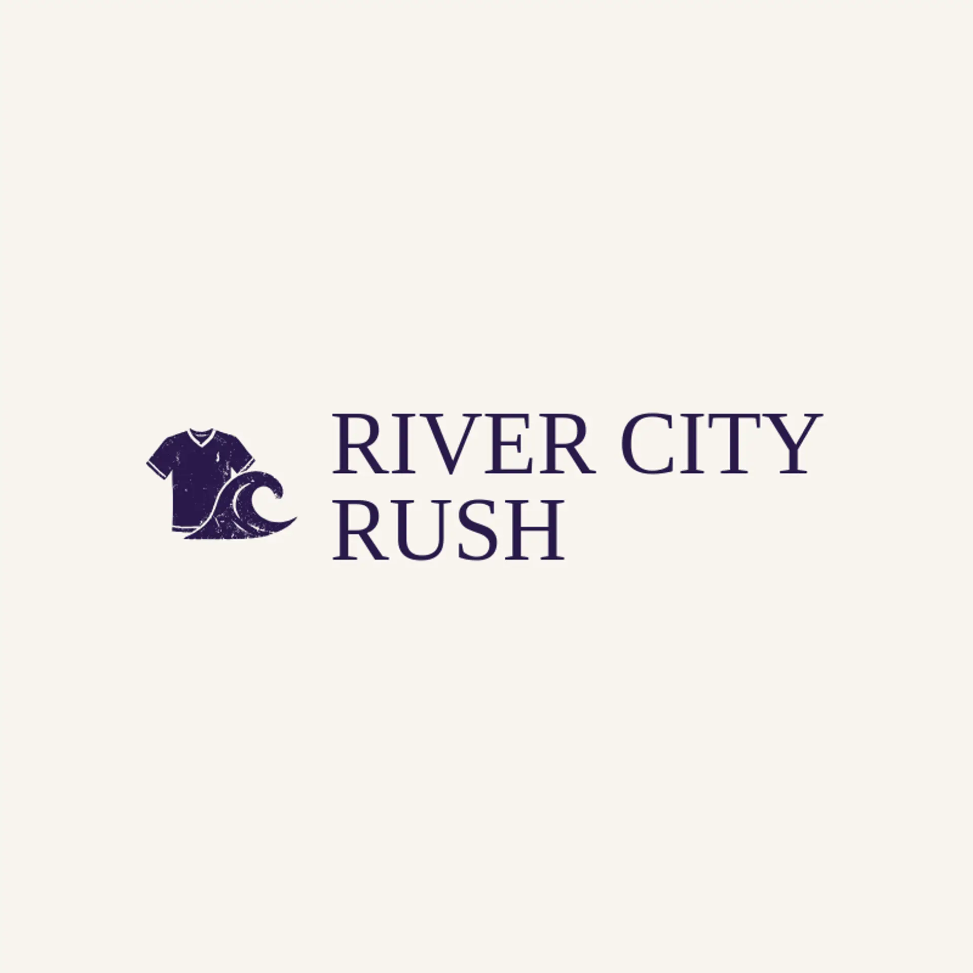 River City Rush logo for american football