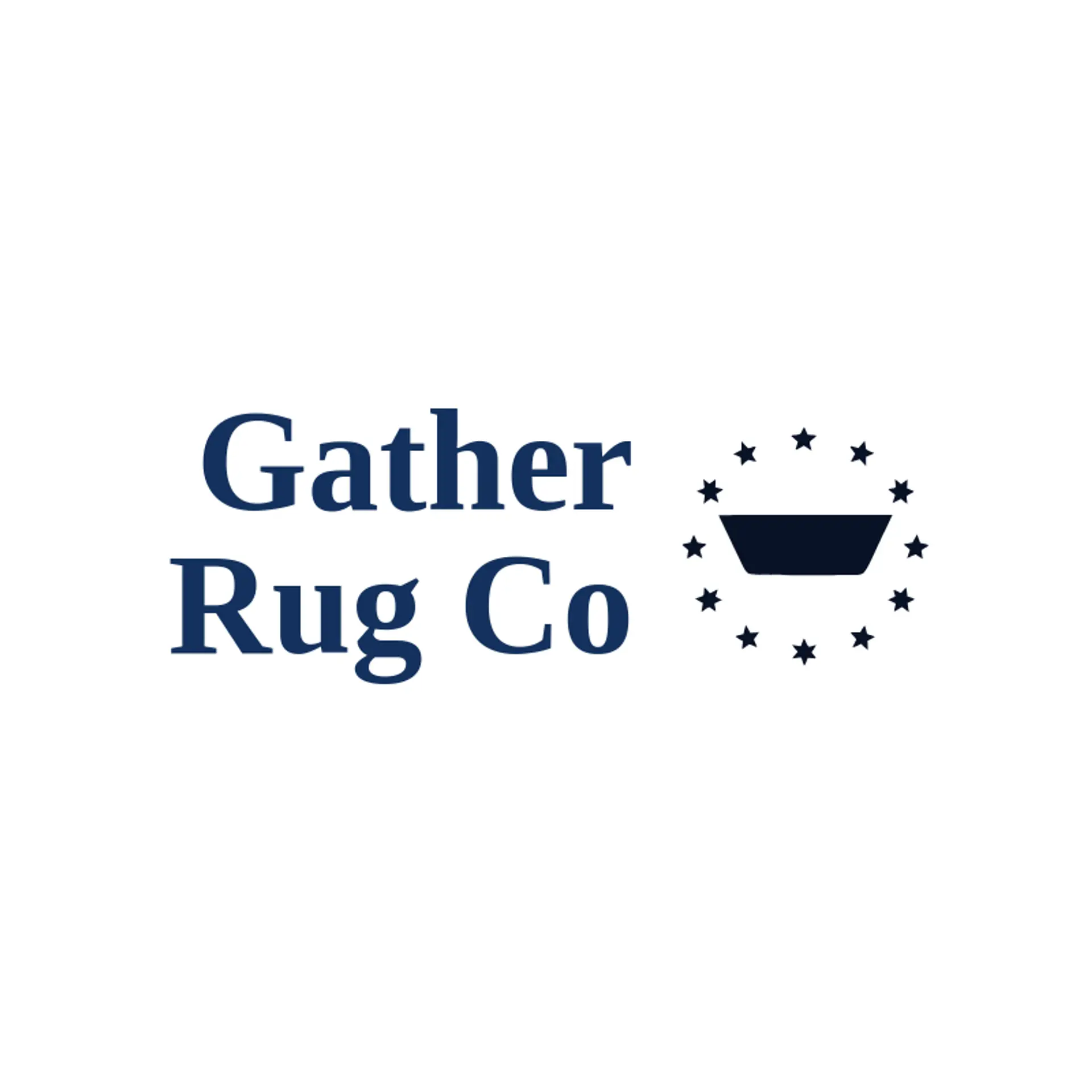 Gather Rug Co logo for carpet