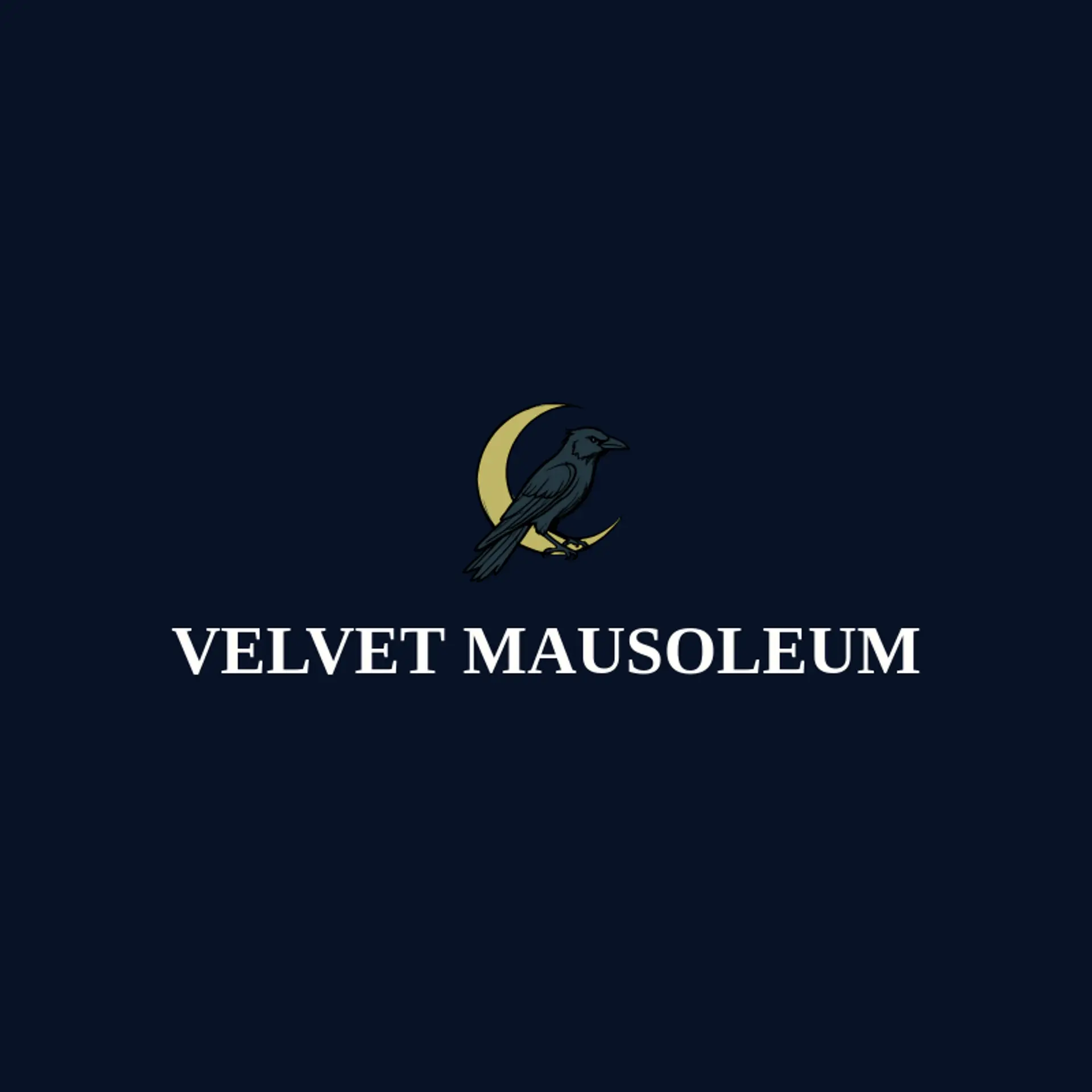 Velvet Mausoleum logo for goth
