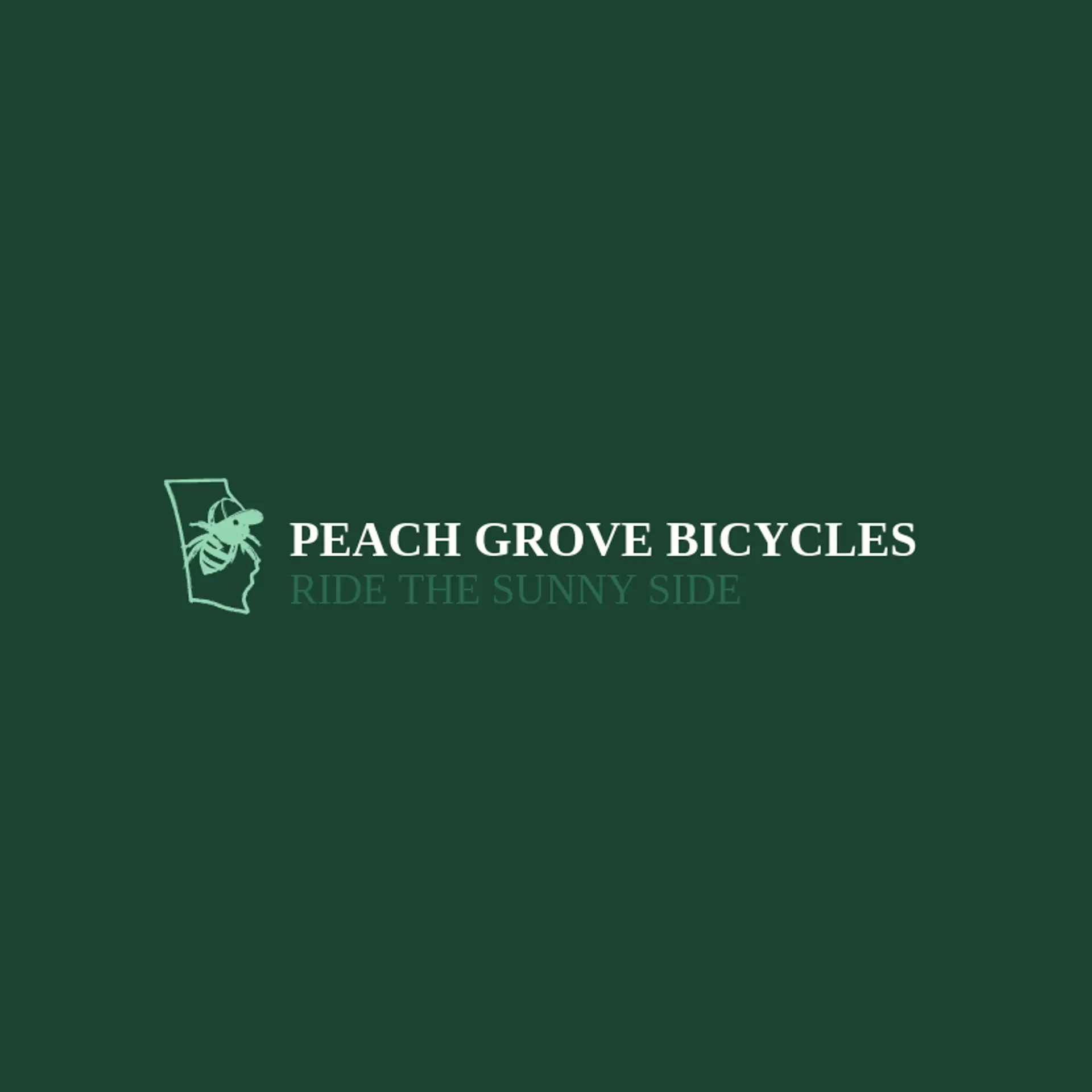 Peach Grove Bicycles logo for georgia