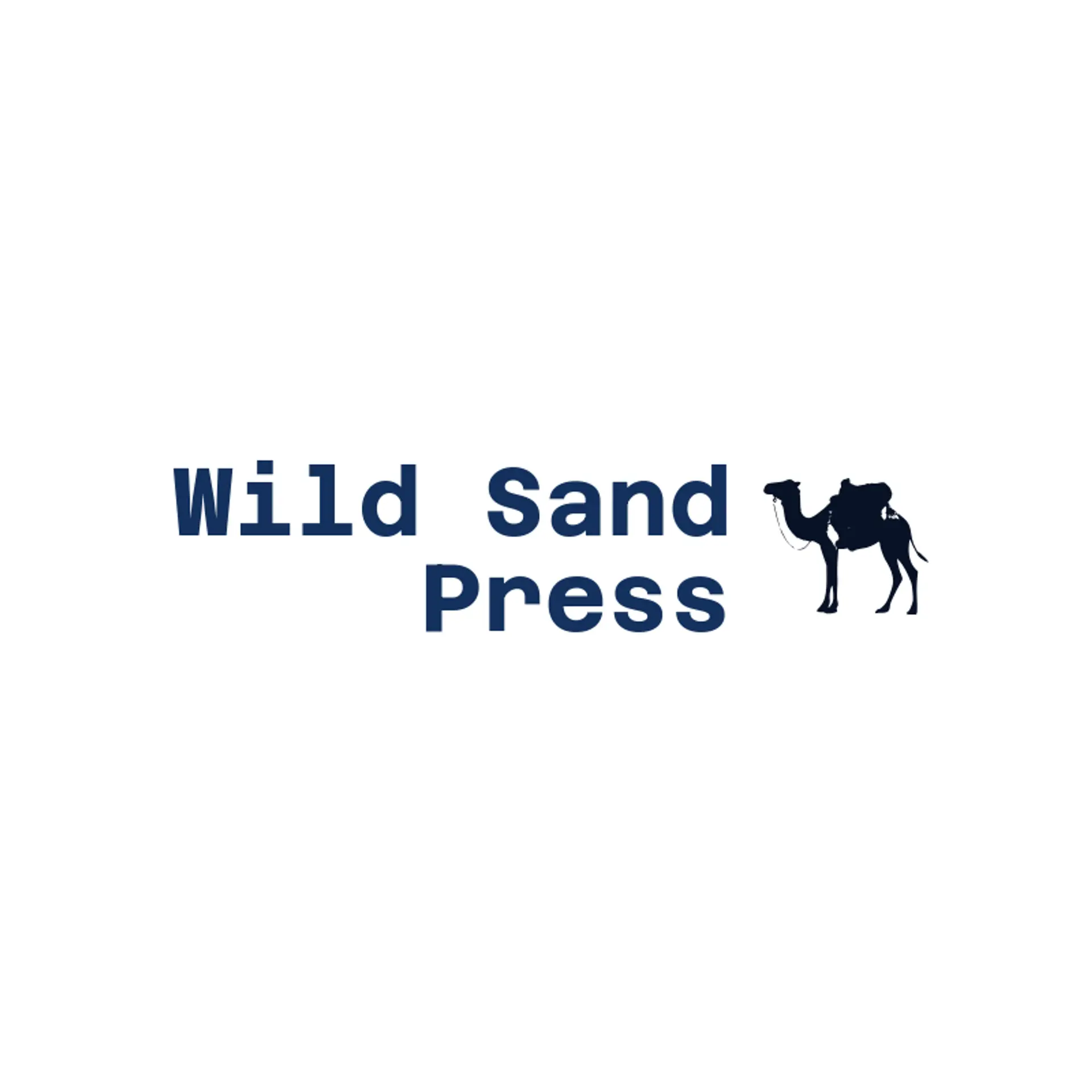 Wild Sand Press logo for camel