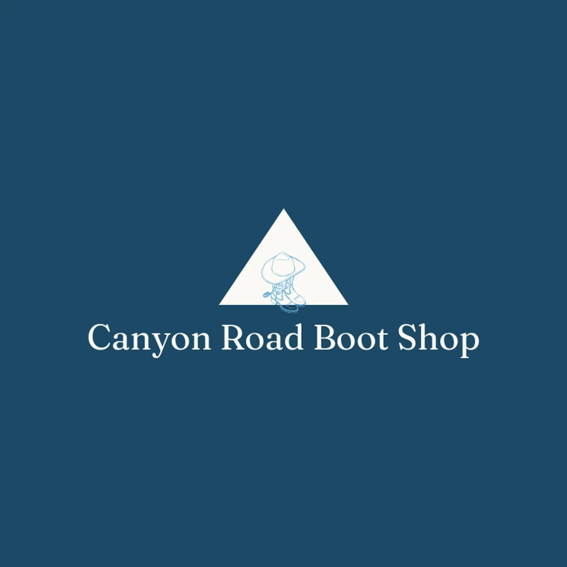 Canyon Road Boot Shop logo for boots