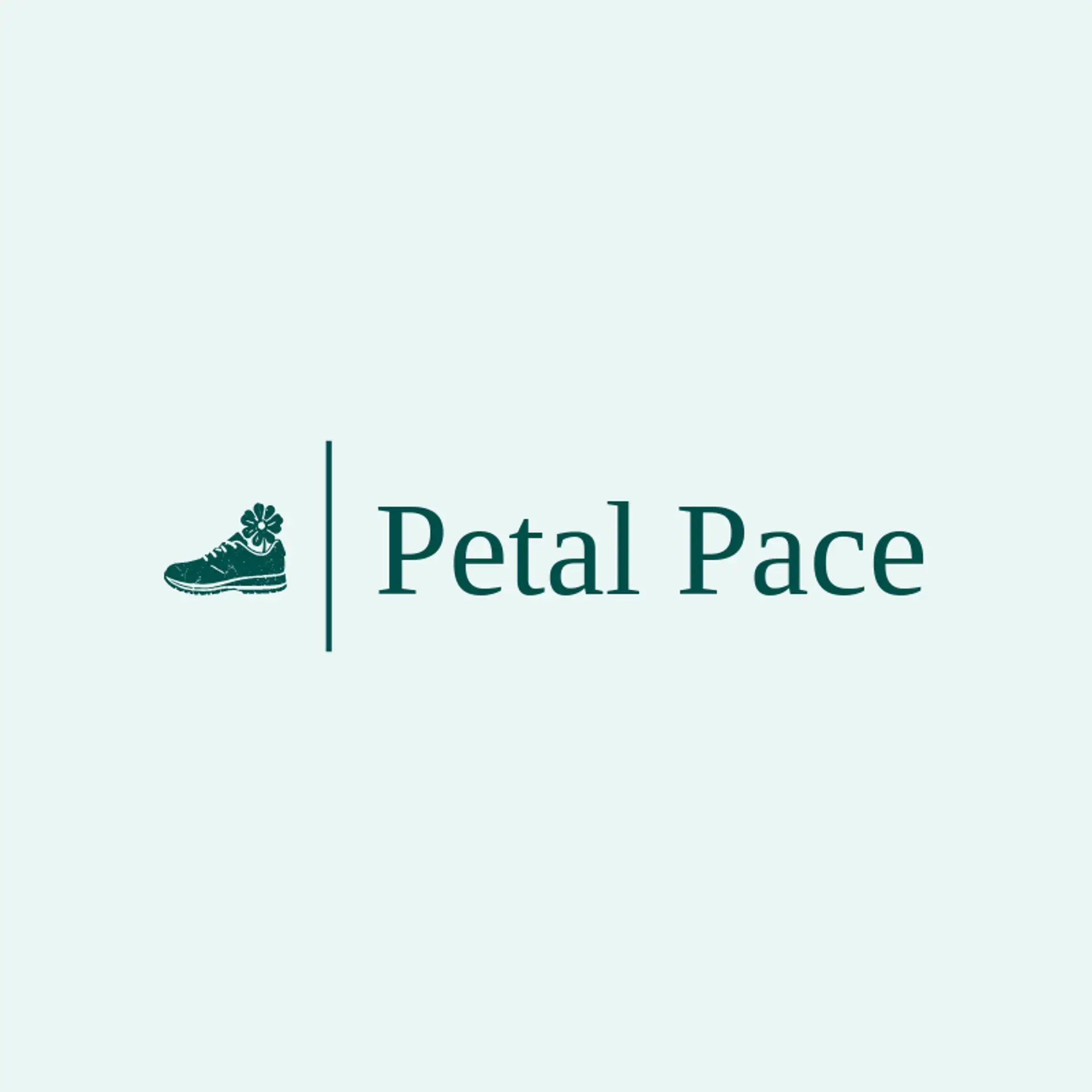 Petal Pace logo for shoe