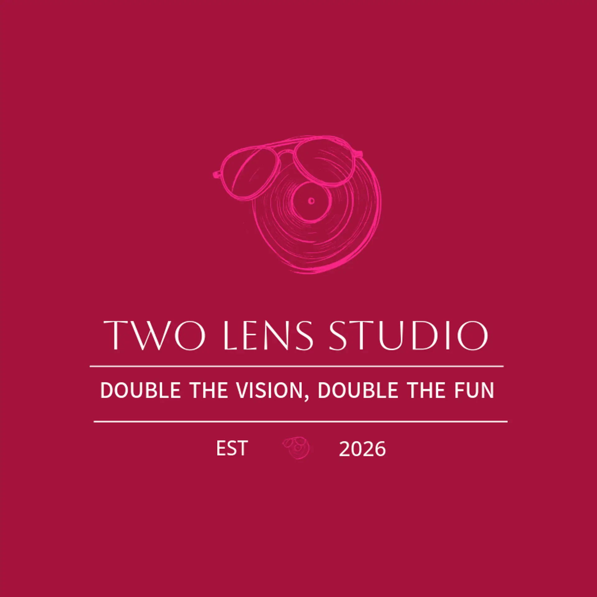 Two Lens Studio logo for glasses
