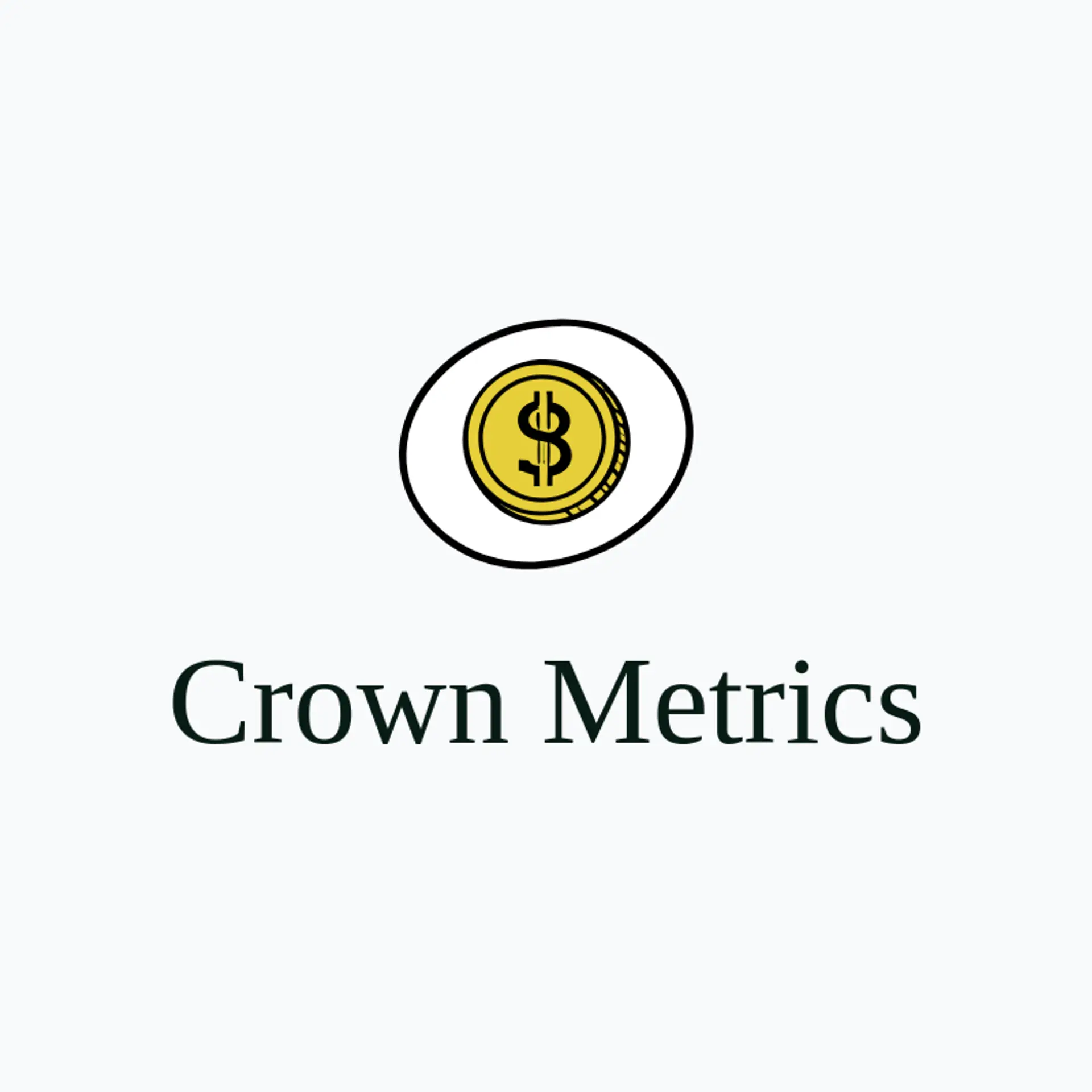 Crown Metrics logo for fintech