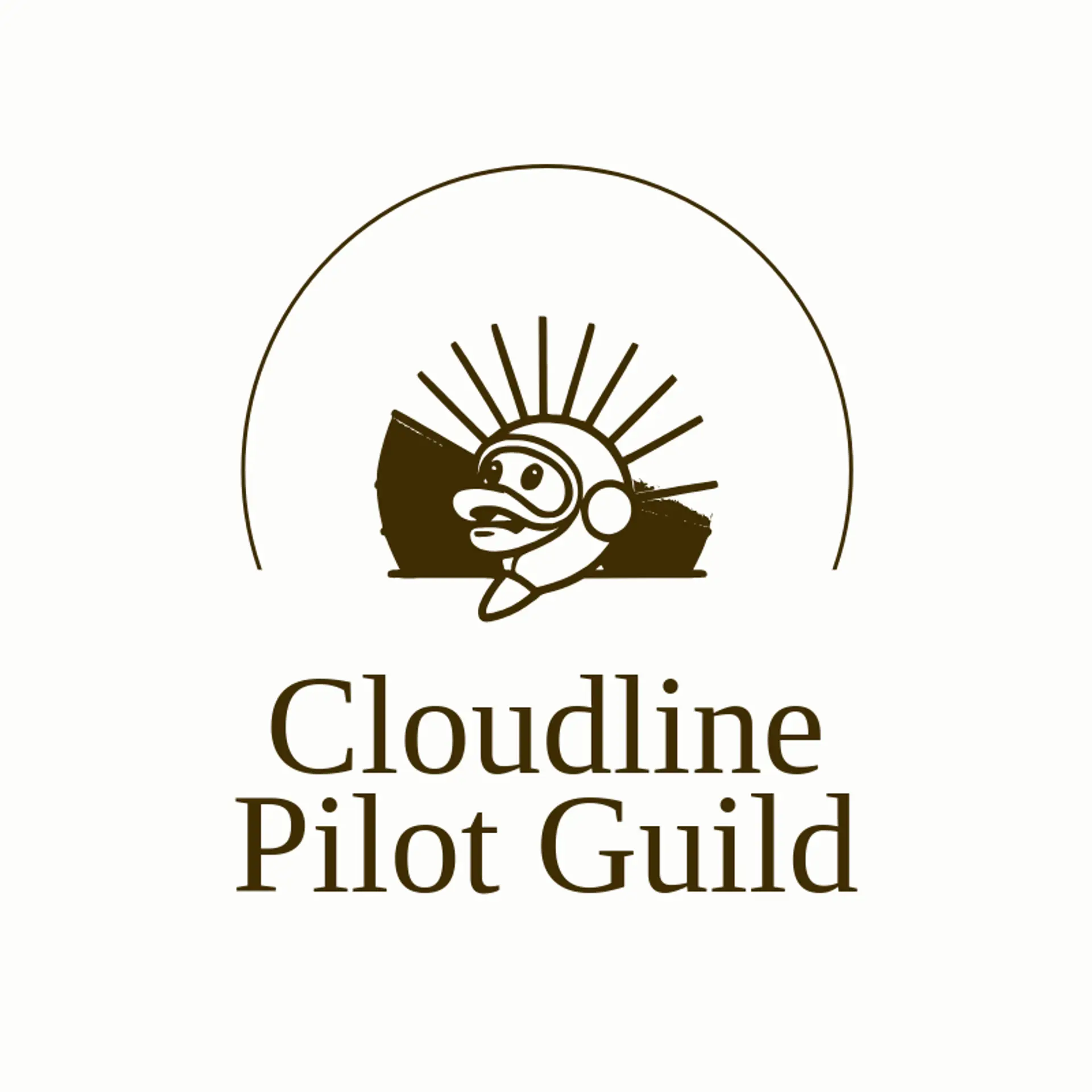 Cloudline Pilot Guild logo for aviator