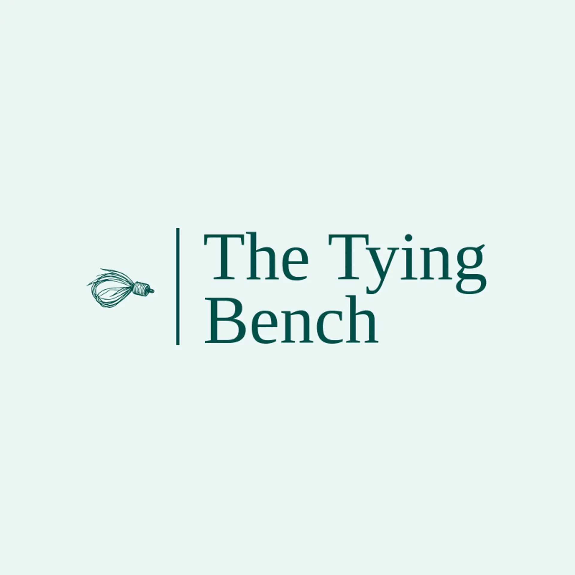 The Tying Bench logo for fly fishing