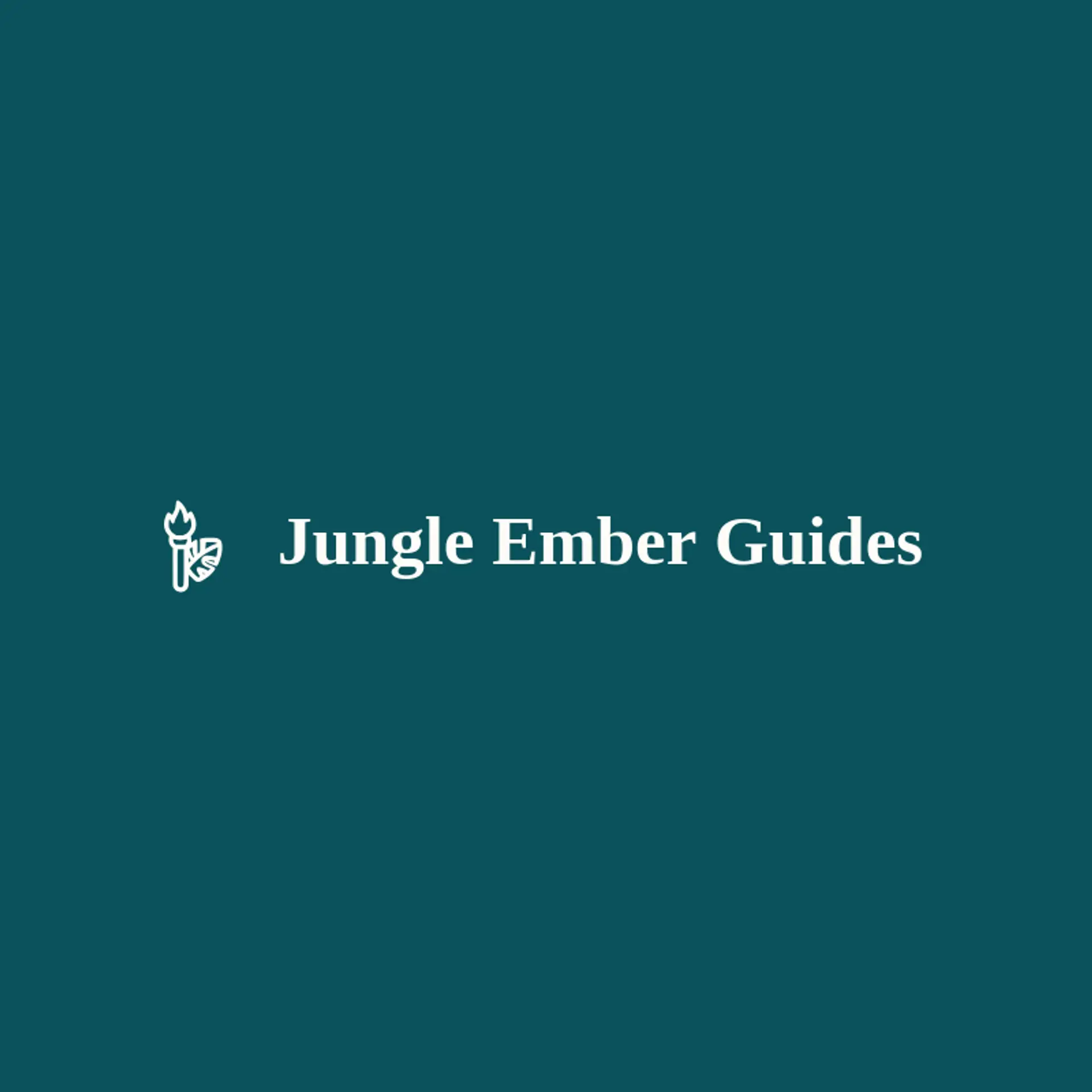 Jungle Ember Guides logo for jungle