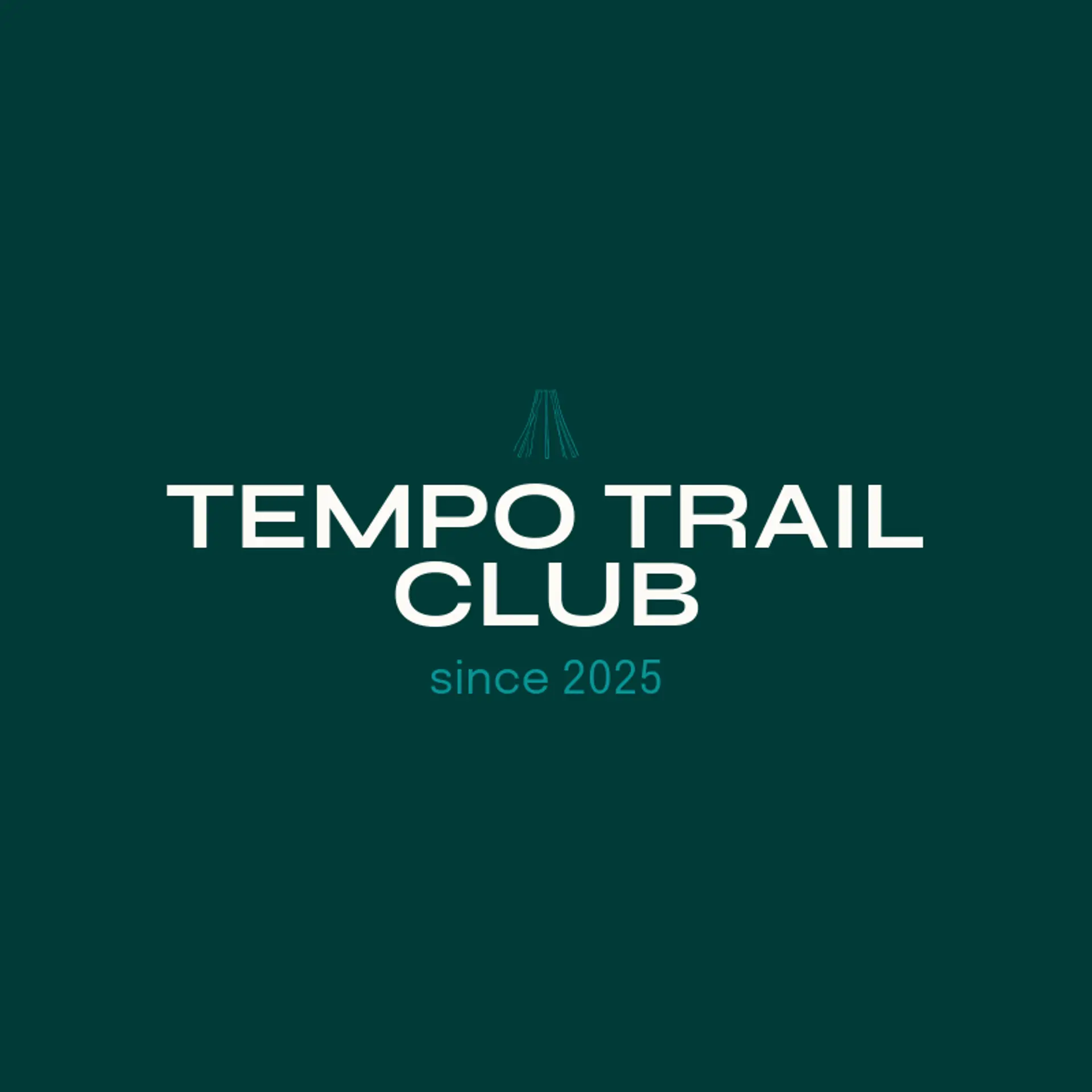 Tempo Trail Club logo for track and field