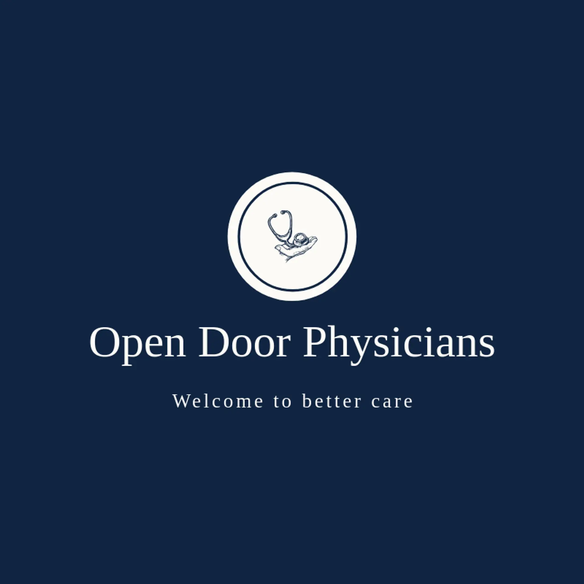 Open Door Physicians logo for health care