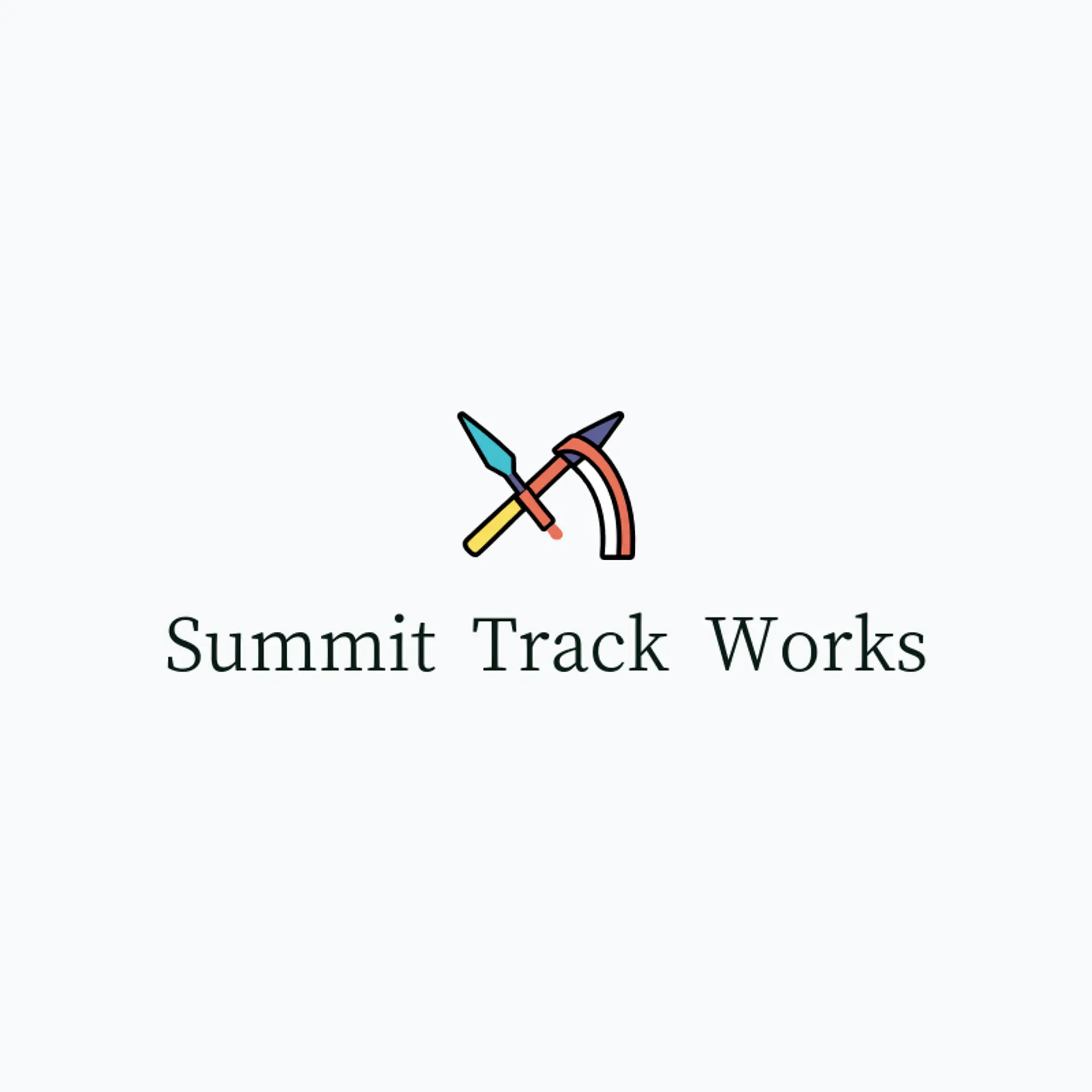 Summit Track Works logo for track and field