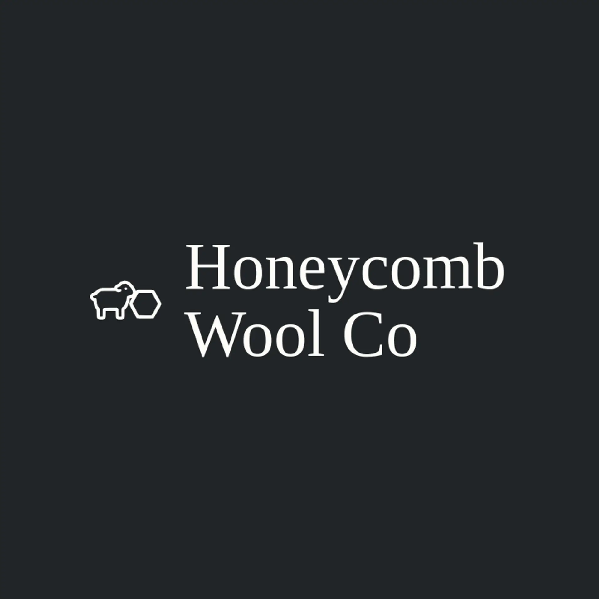 Honeycomb Wool Co logo for lamb