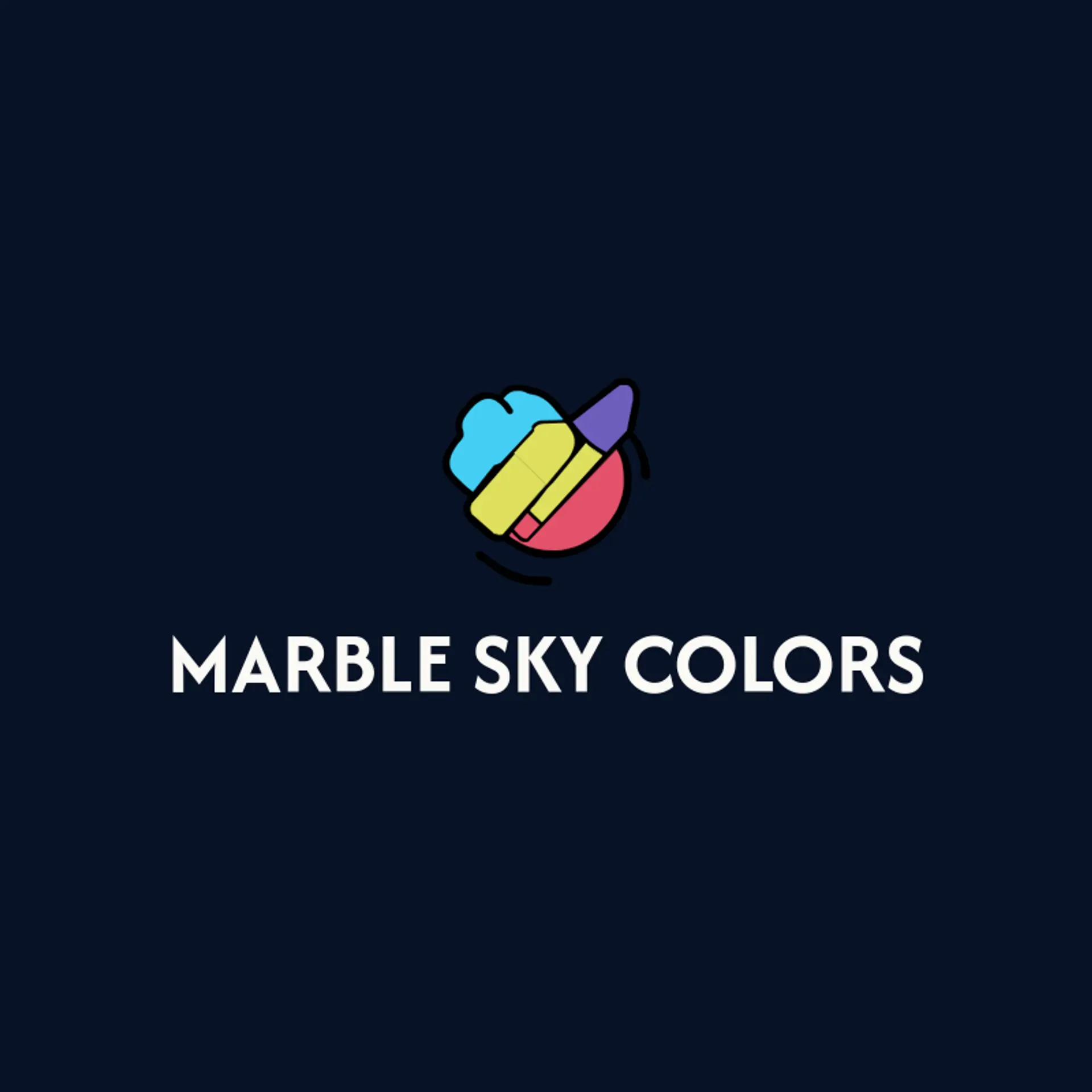 Marble Sky Colors logo for crayon