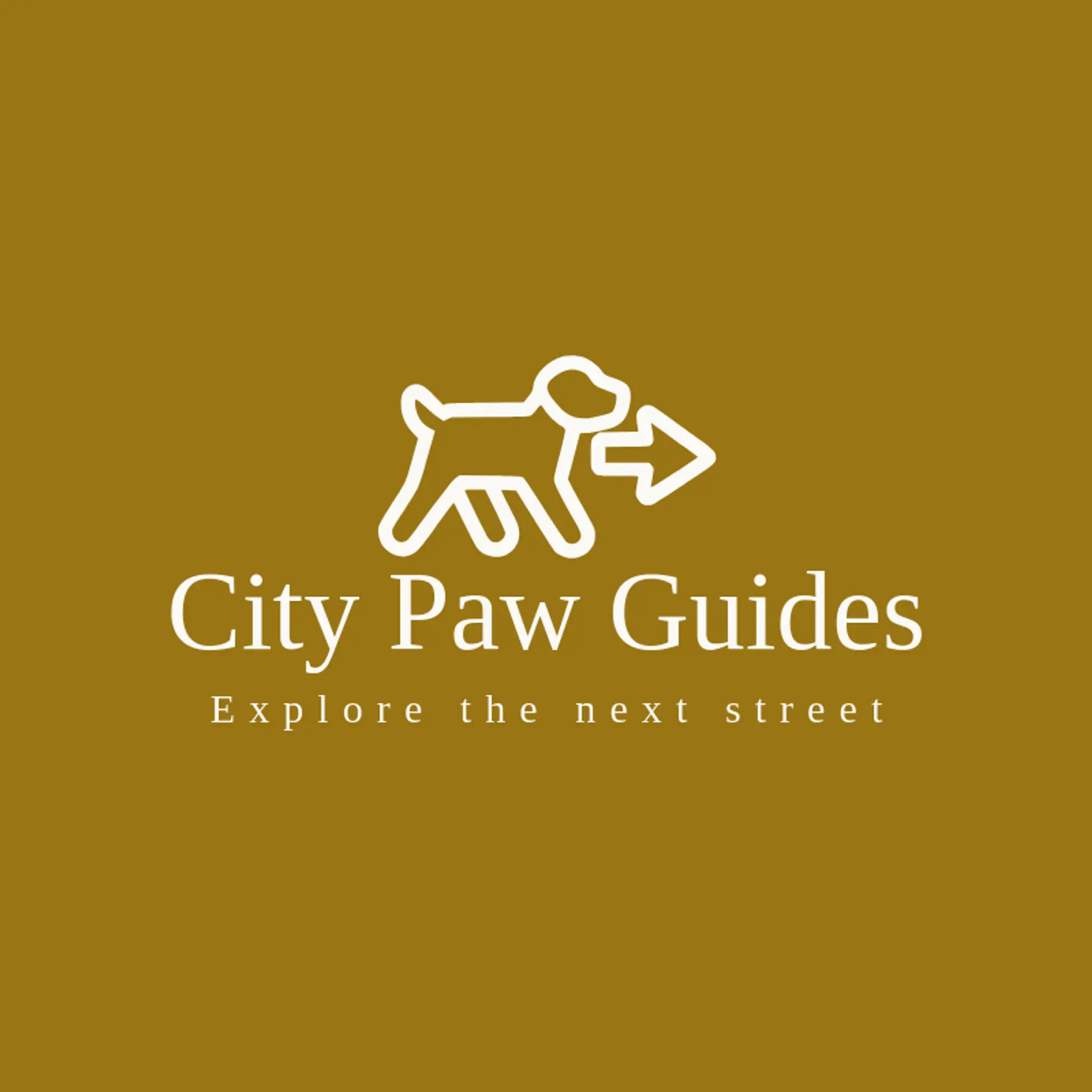 City Paw Guides logo for dog walking