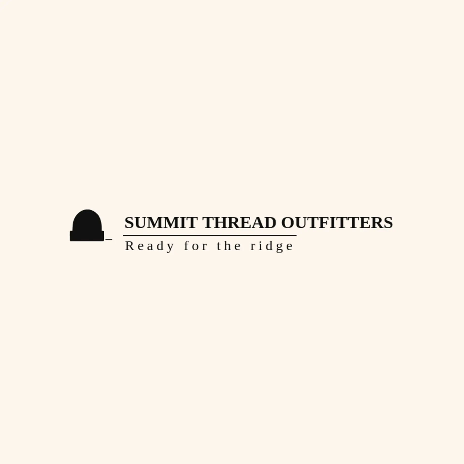 Summit Thread Outfitters logo for beanie