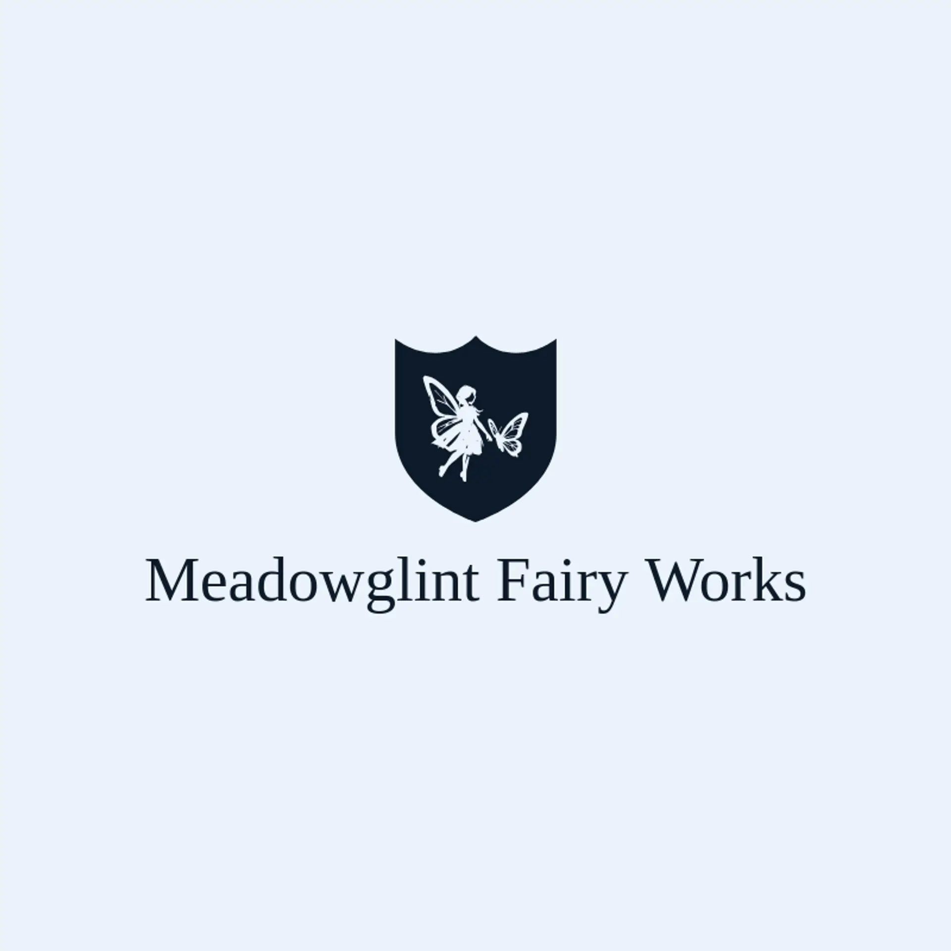 Meadowglint Fairy Works logo for fairy