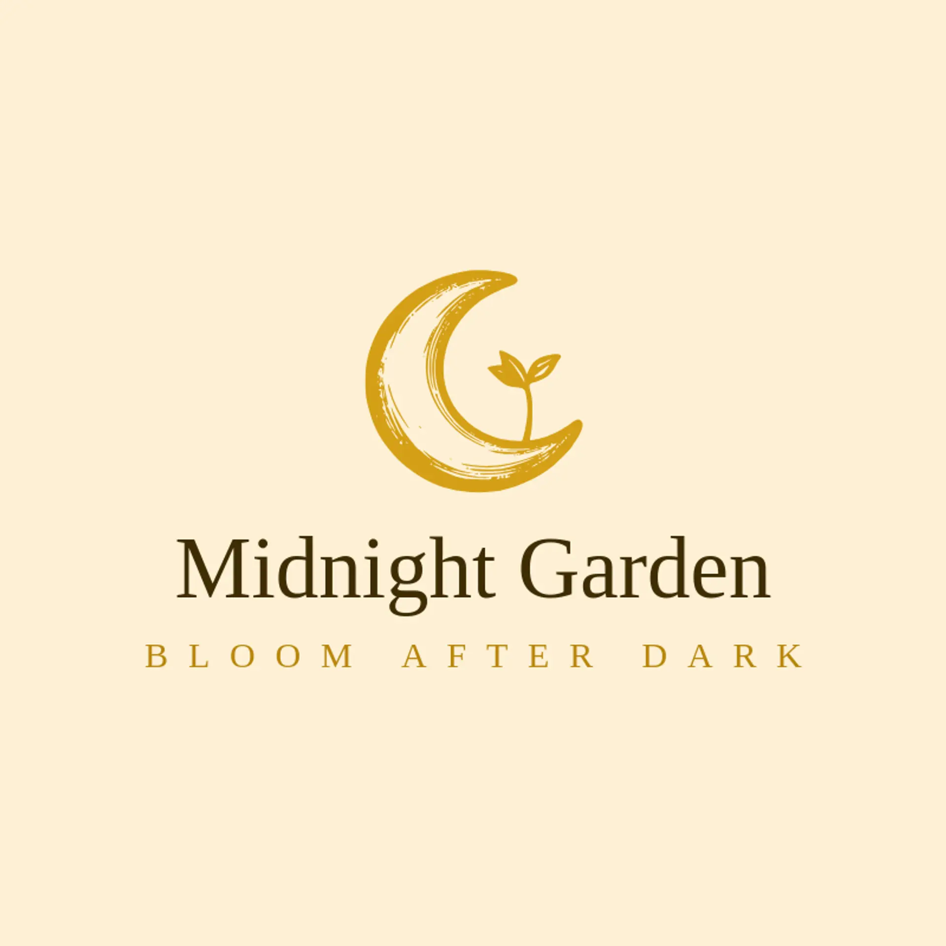 Midnight Garden logo for rave