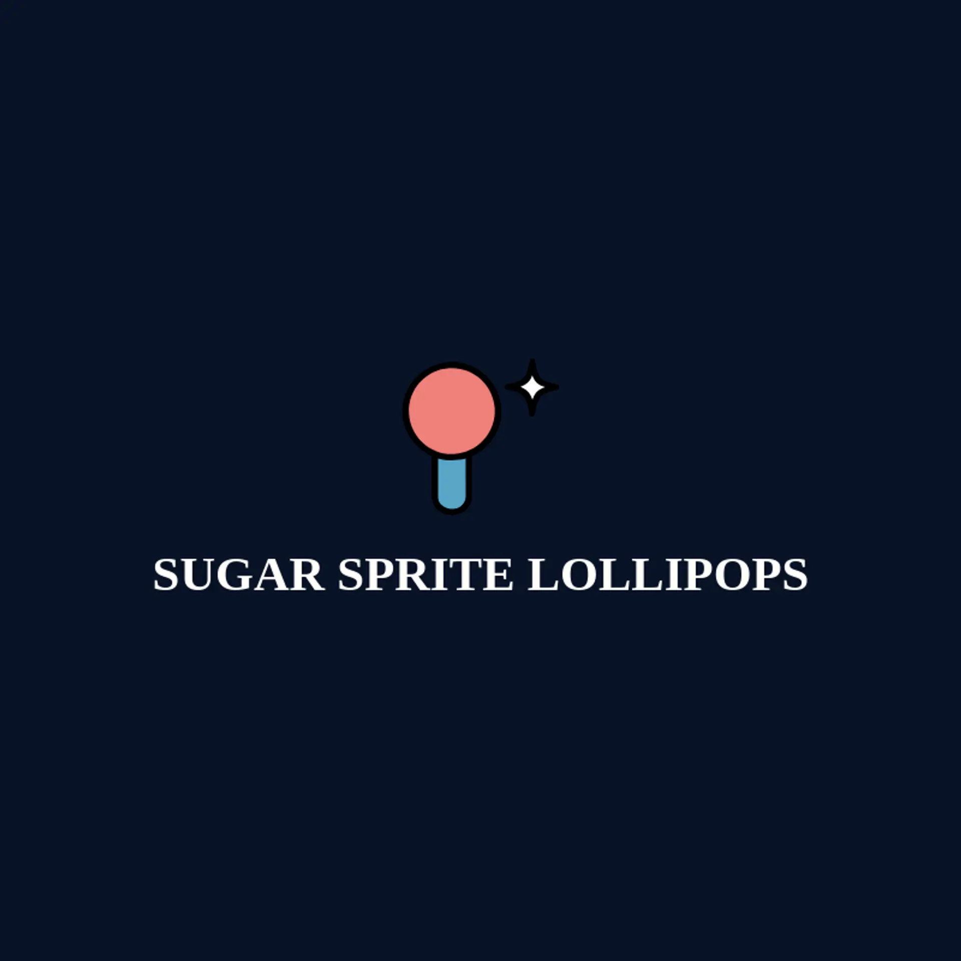 Sugar Sprite Lollipops logo for lollipop